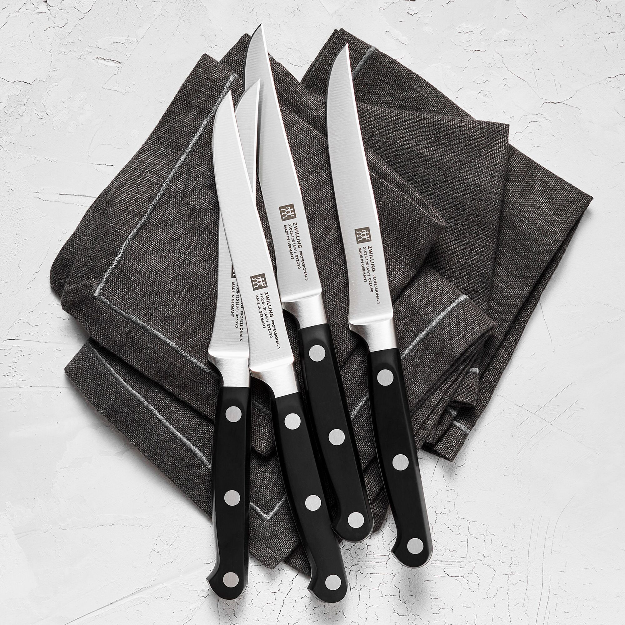 ZWILLING | PROFESSIONAL S - Set de couteaux à steak - 4 pièces	