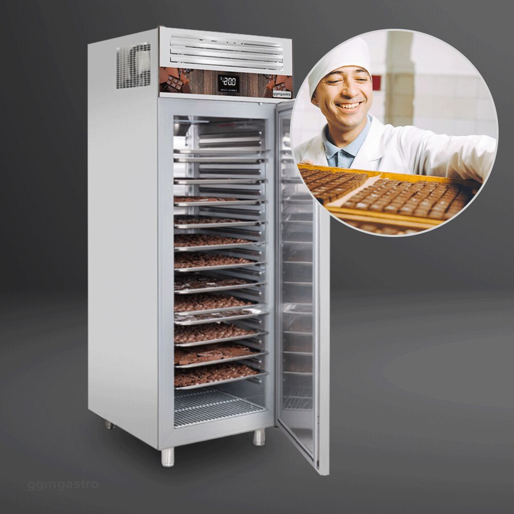 Upright Fridge PREMIUM - GN 2/1 - 700L - with 1 door