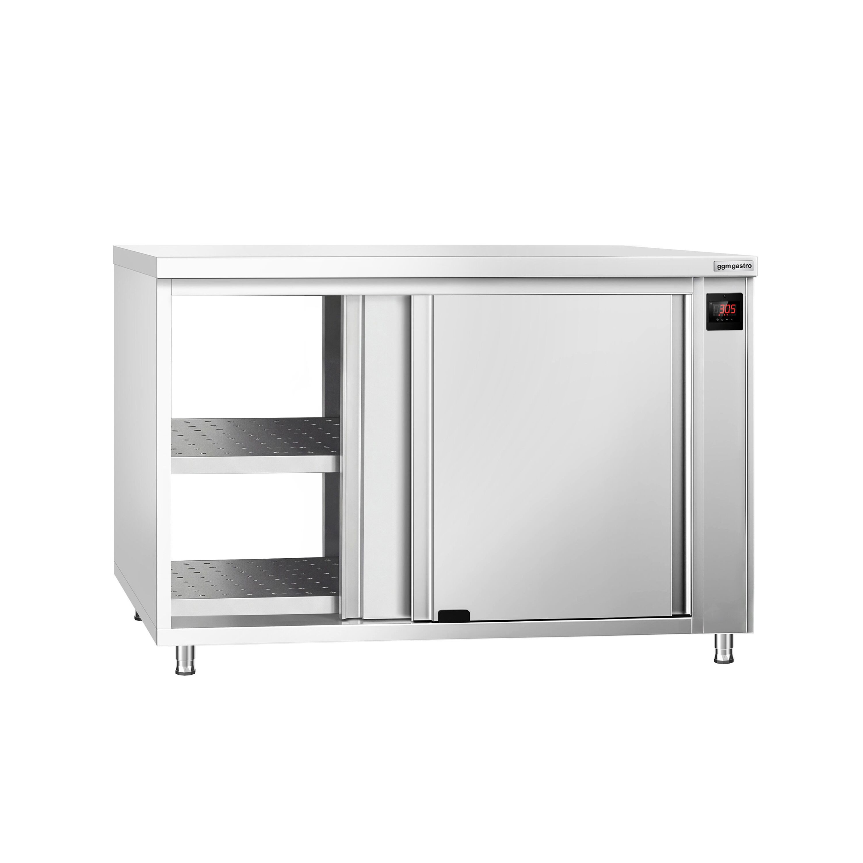 Armoire chauffante professionnelle - 1.5kW - 1 étagères - 1000x600x870mm