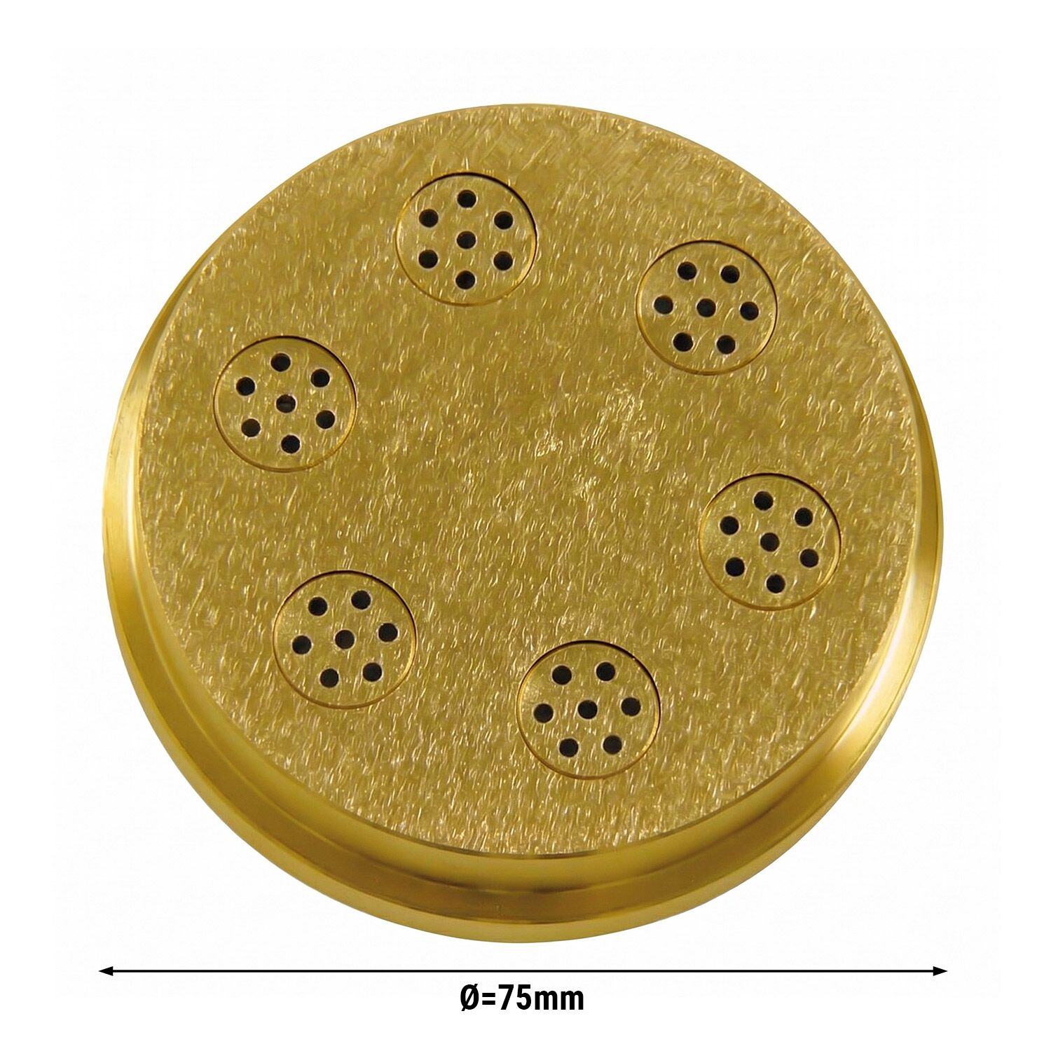 Ploče za stroj za tartlete NMS - Spaghetti 1,9 mm - Ø 75 mm - kompatibilno s NMSM8 & NMSPS