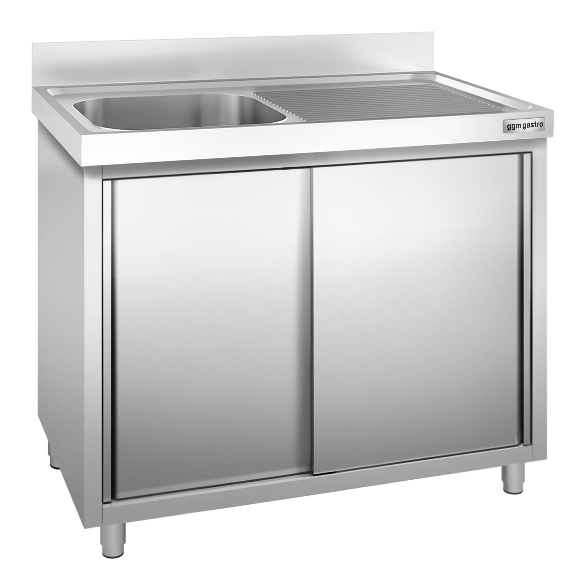 Plonge PREMIUM - 1000x700mm - avec 1 bac à gauche