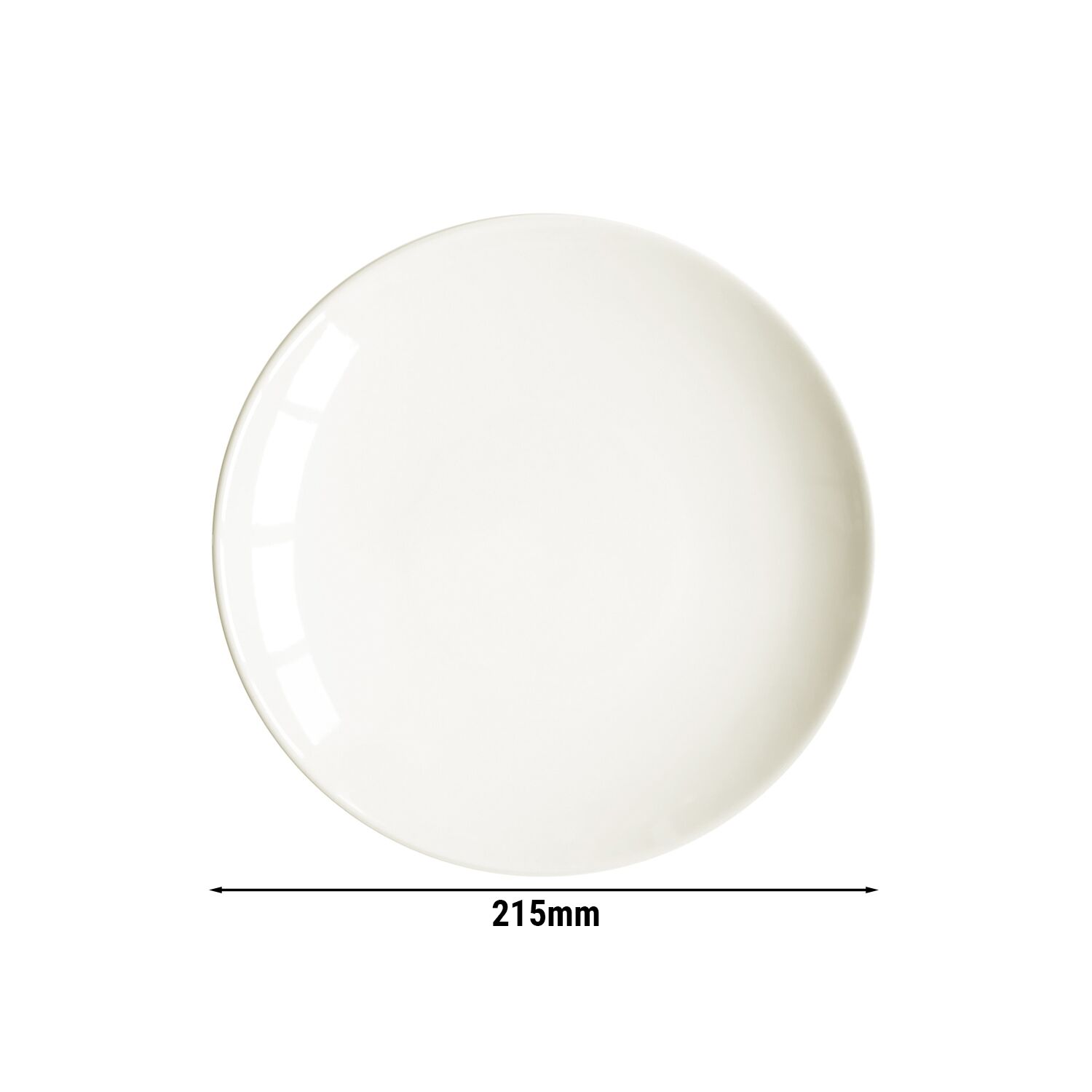 (6 pièces) SELTMANN WEIDEN | Assiette coupe – plate – Ø 215 mm