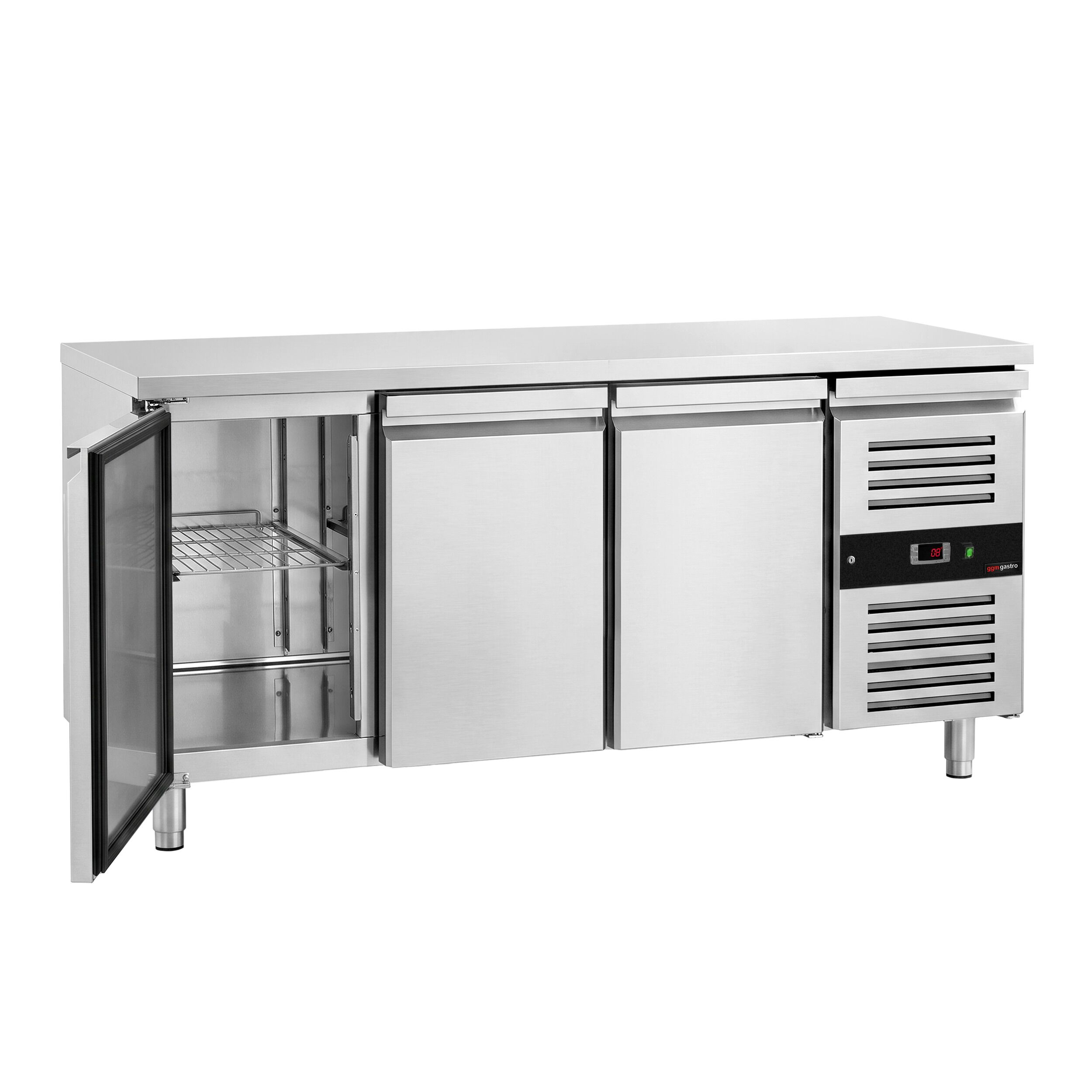 Bakery Counter Fridge PREMIUM - 2020x800mm - with 3 doors - capacity 456 litres