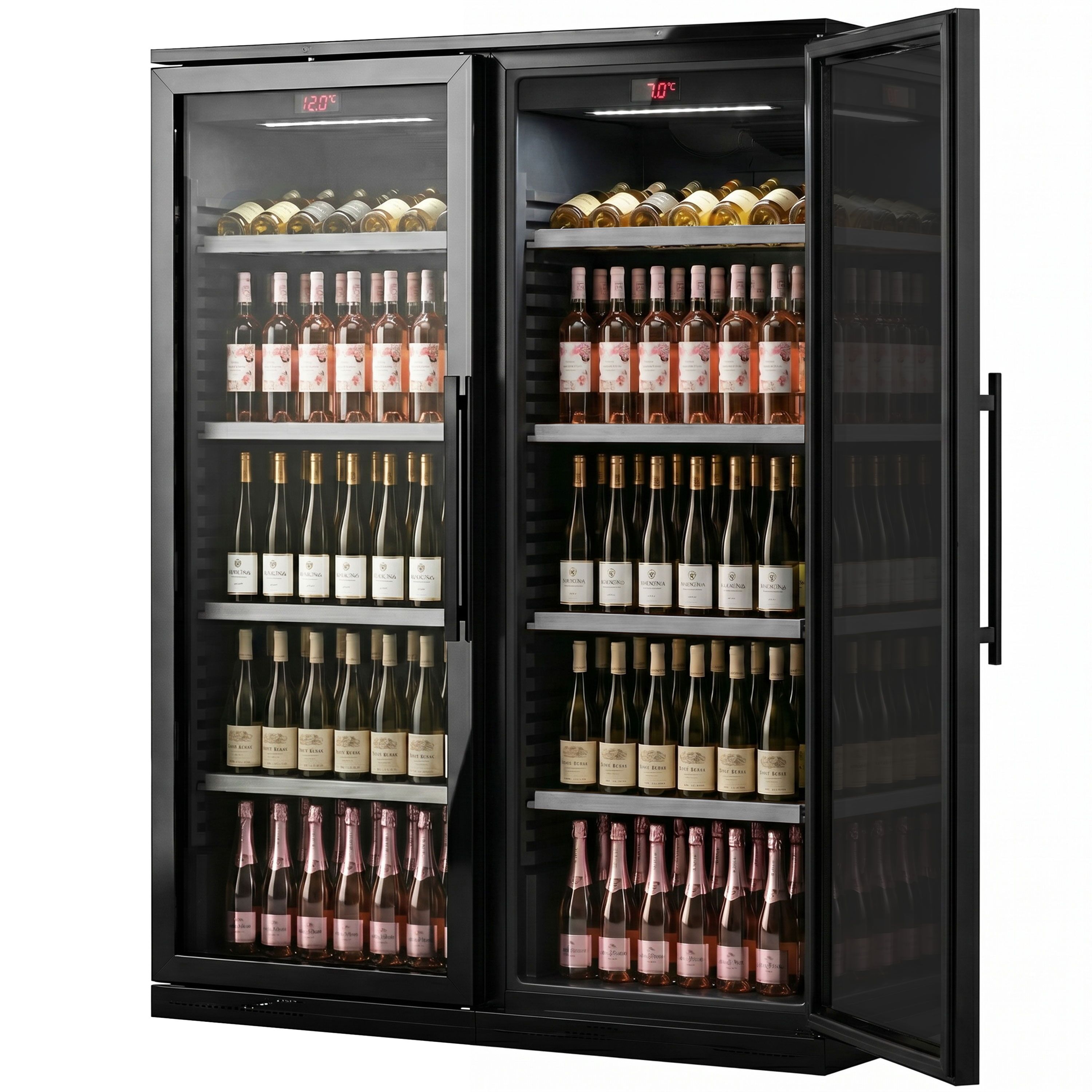 Vinkyl – 2 klimatzoner – 798 liter – max. 234 flaskor