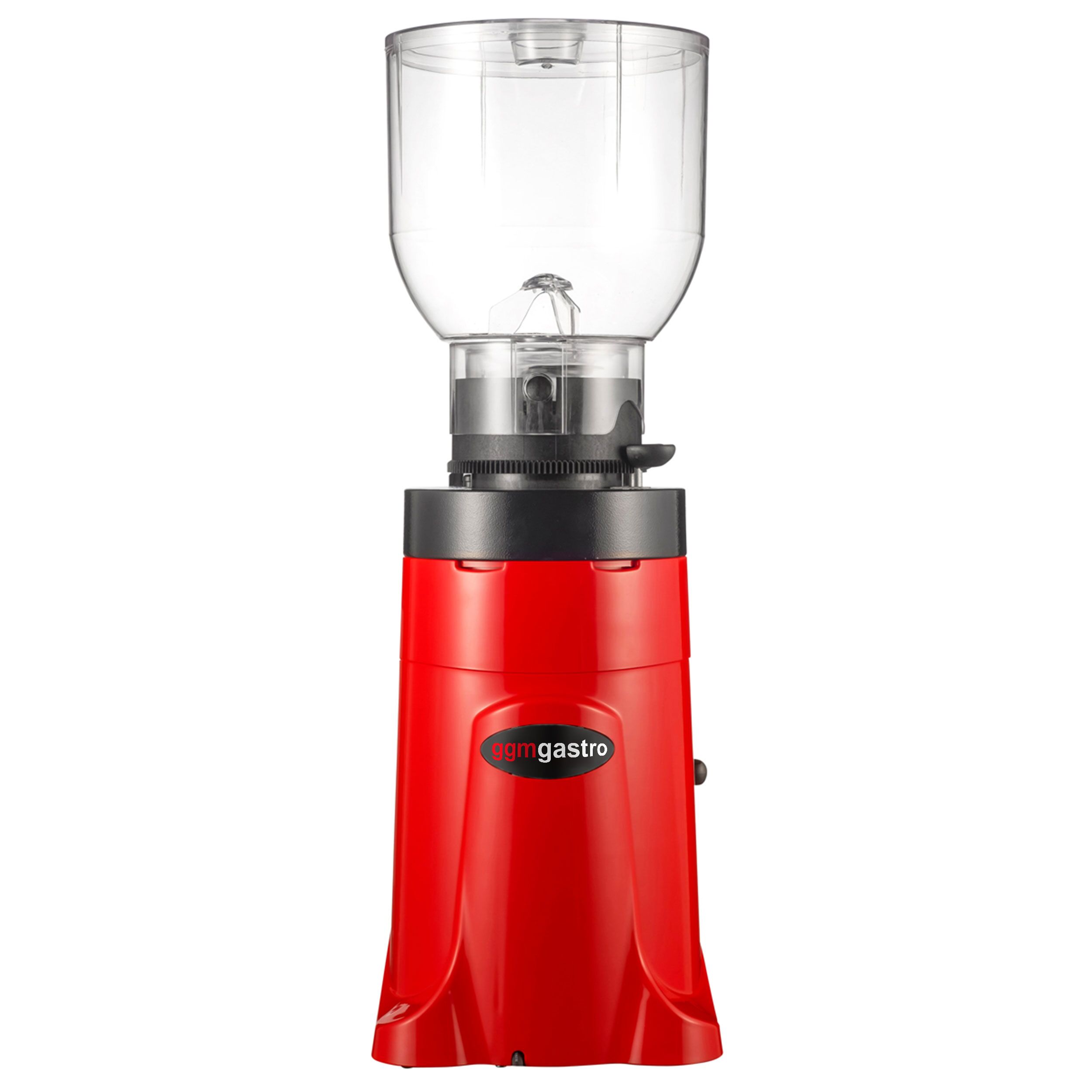 Moulin à café – 2 kg – 63 dB – Avec doseur – Rouge