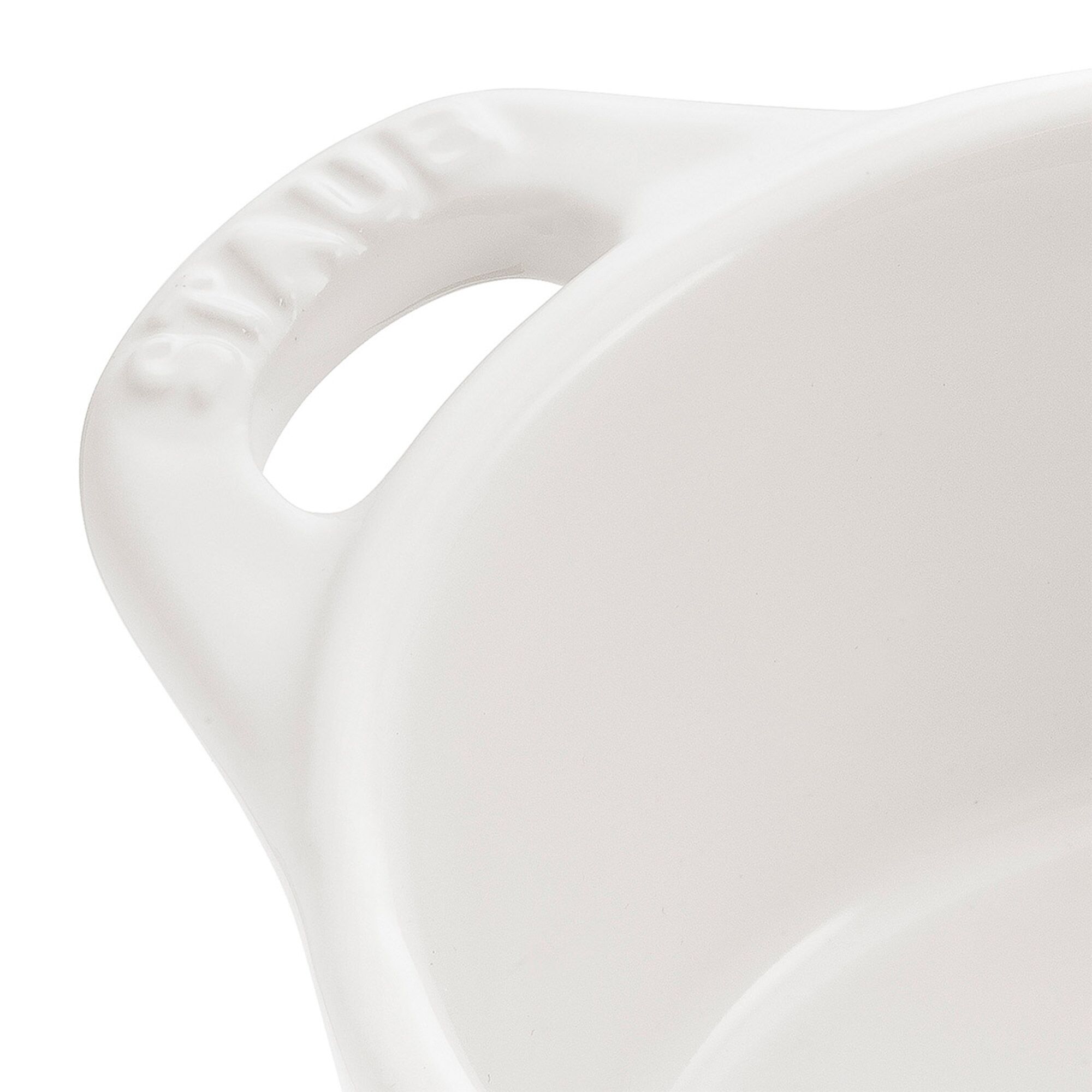 STAUB| Ceramic Mini Cocotte, Round – White - Ø 100 mm - Enamelled - Induction-Compatible