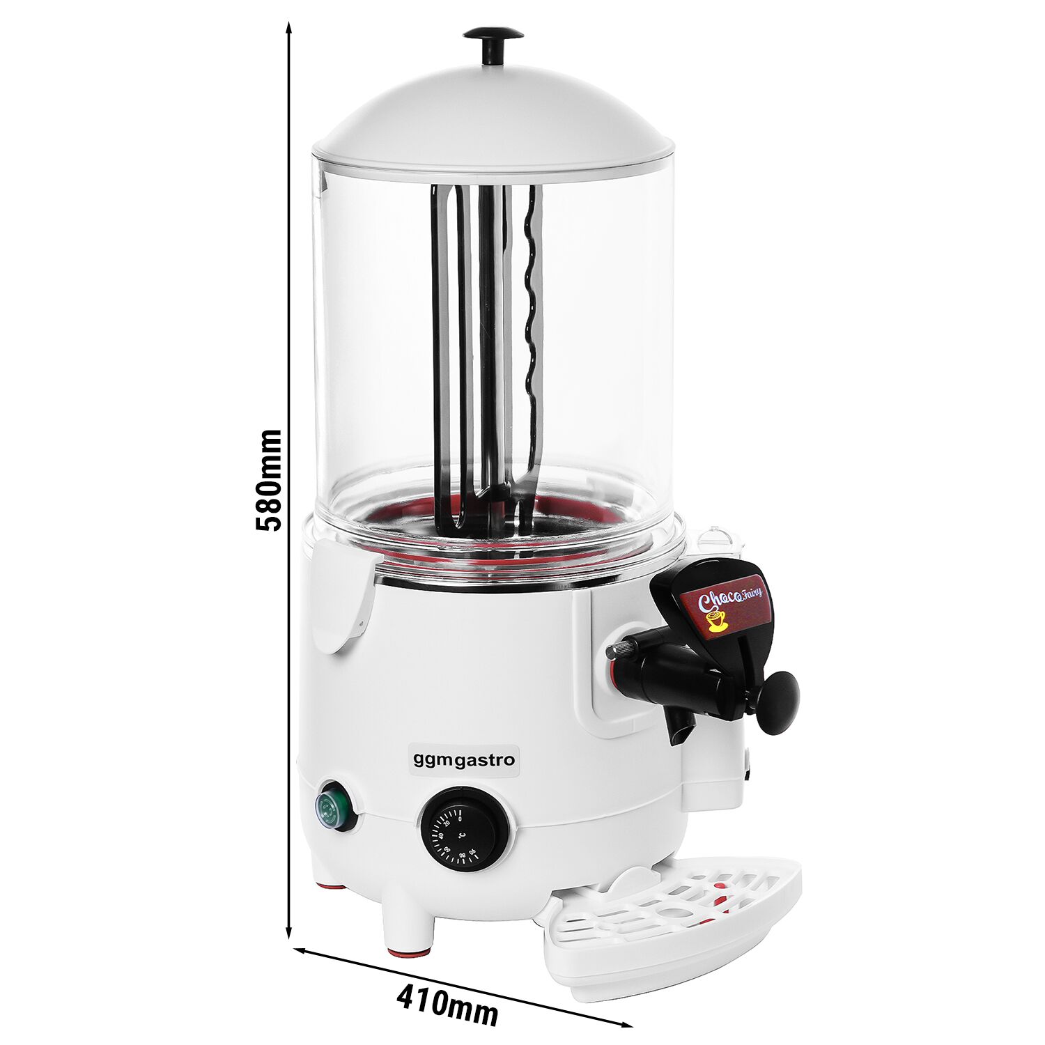 Chocolatière - 10L - 1kW - Blanc