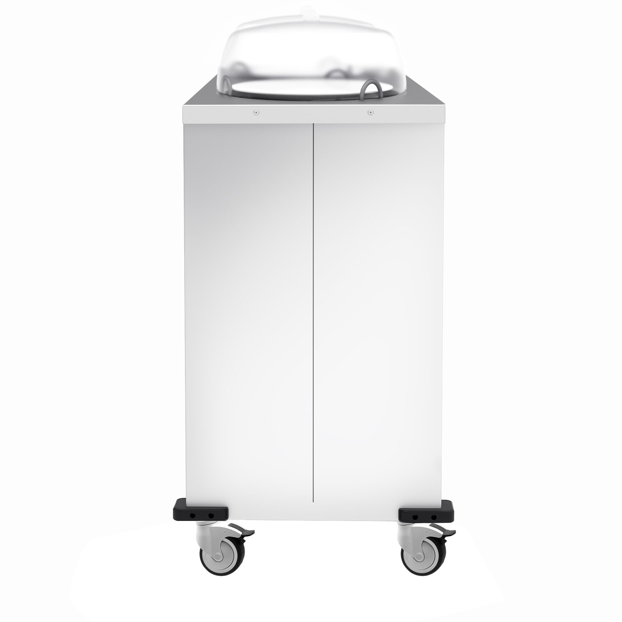 Tallriksvärmare - med värme - 1,0 kW - med hjul - 50 tallrikar - Ø 240–290 mm