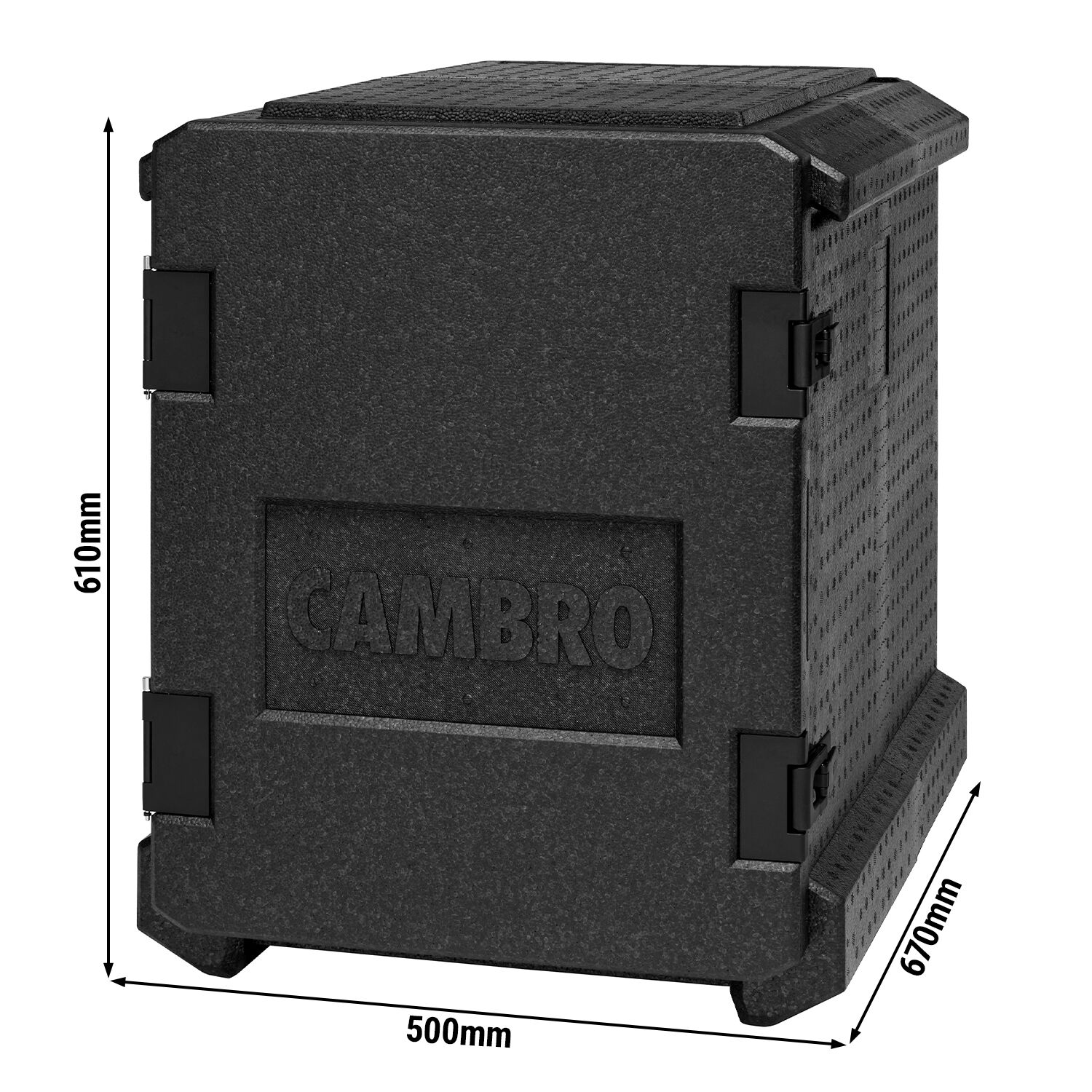 CAMBRO | Cam GoBox® – Smart Heater – elektrická ohřívací nádoba – s předním plněním – GN 1/1