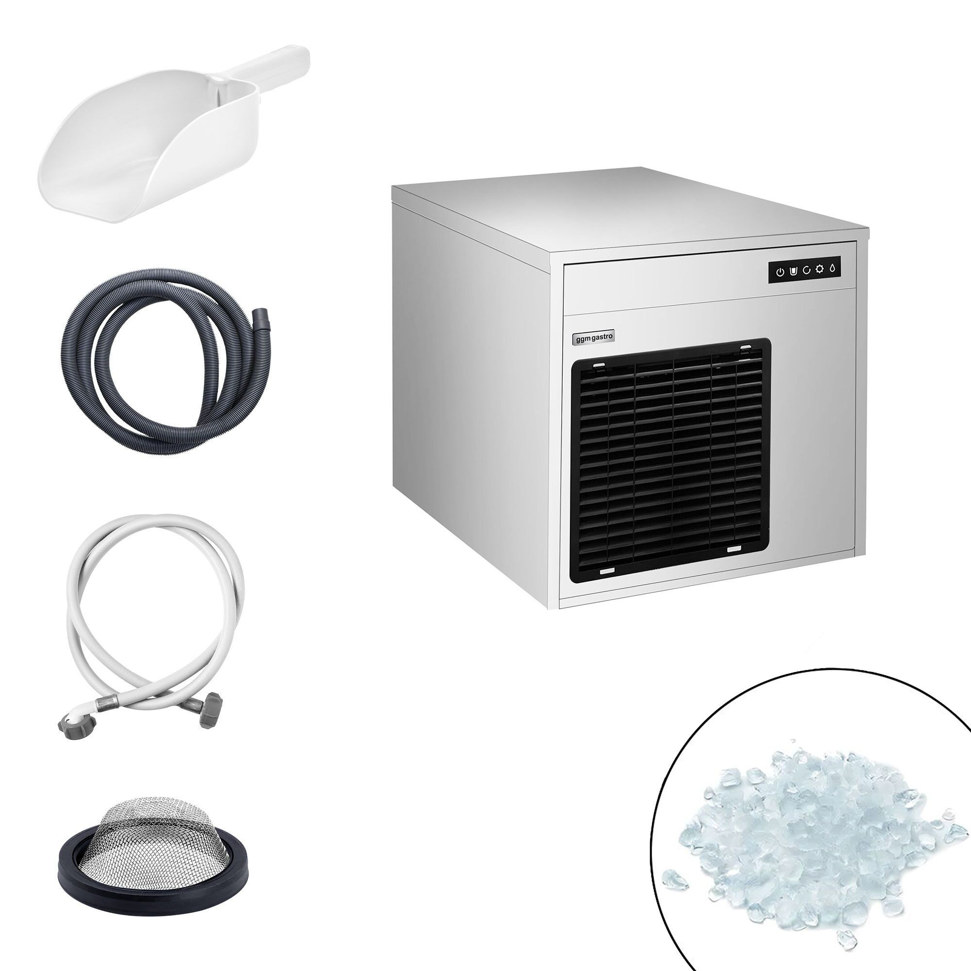 Machine à glace en grains - 220kg/24h