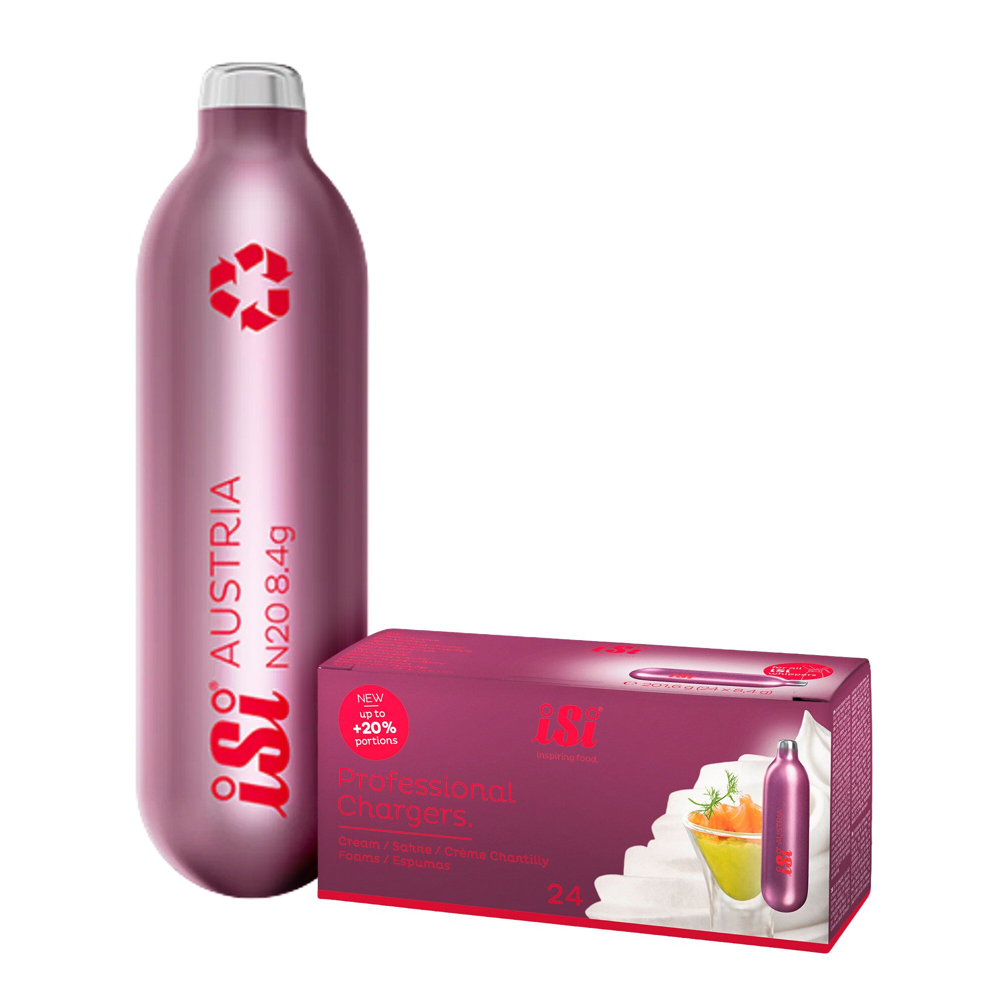 (24 pièces) ISI | Capsules pour distributeur de crème - 8,4 g