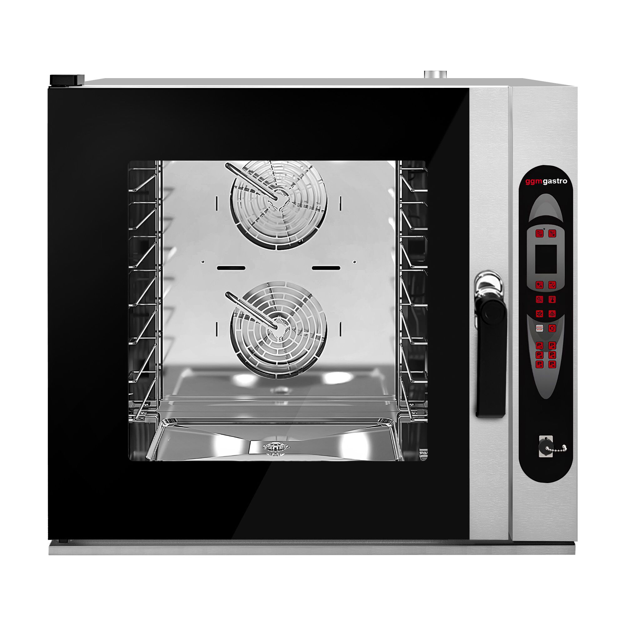Bäckerei-Kombidämpfer - Digital - 2,4″ LCD Display - 6x EN 600x400 - inkl. Waschsystem