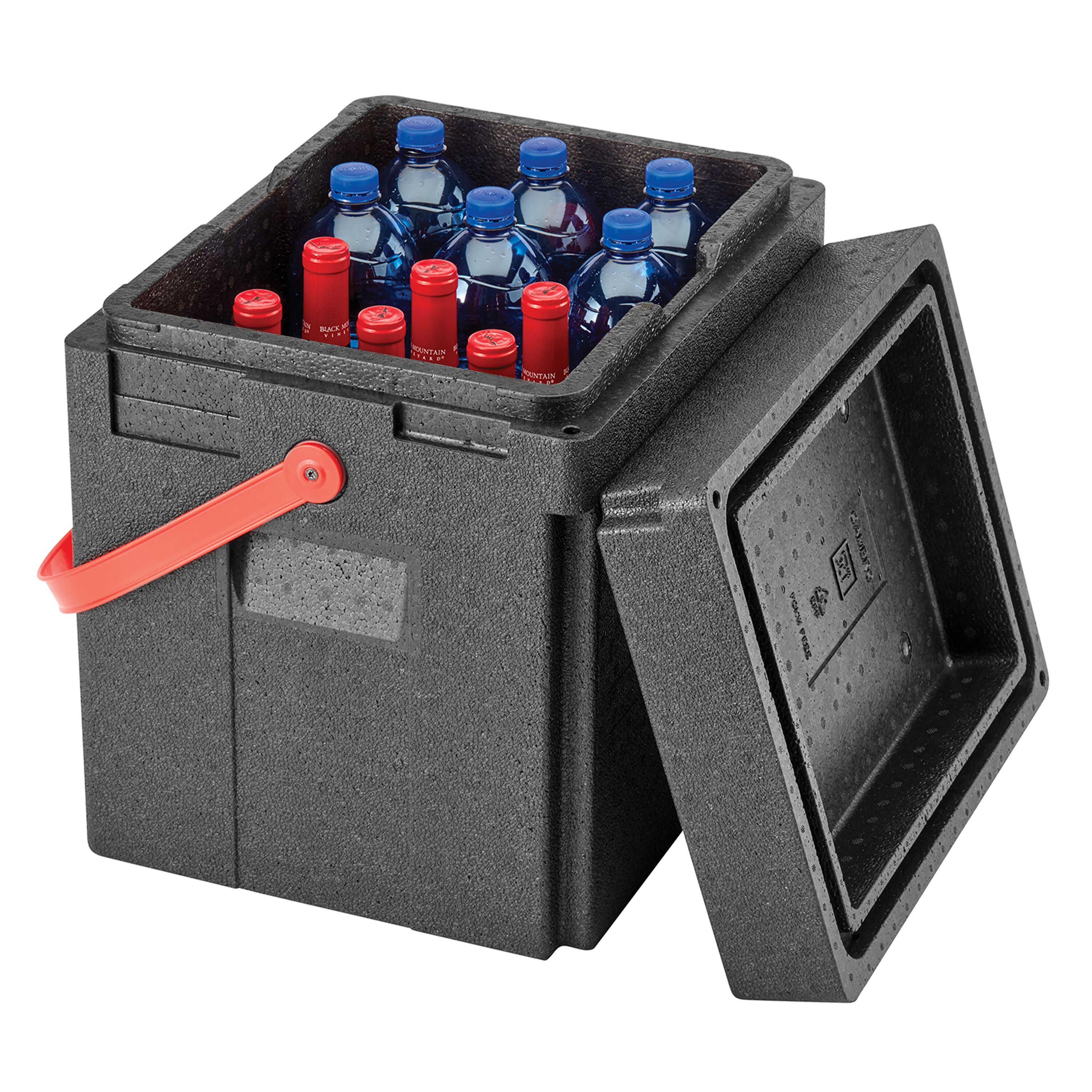 CAMBRO | CAM GOBOX® - Dryckesbox med bärrem - röd bärrem
