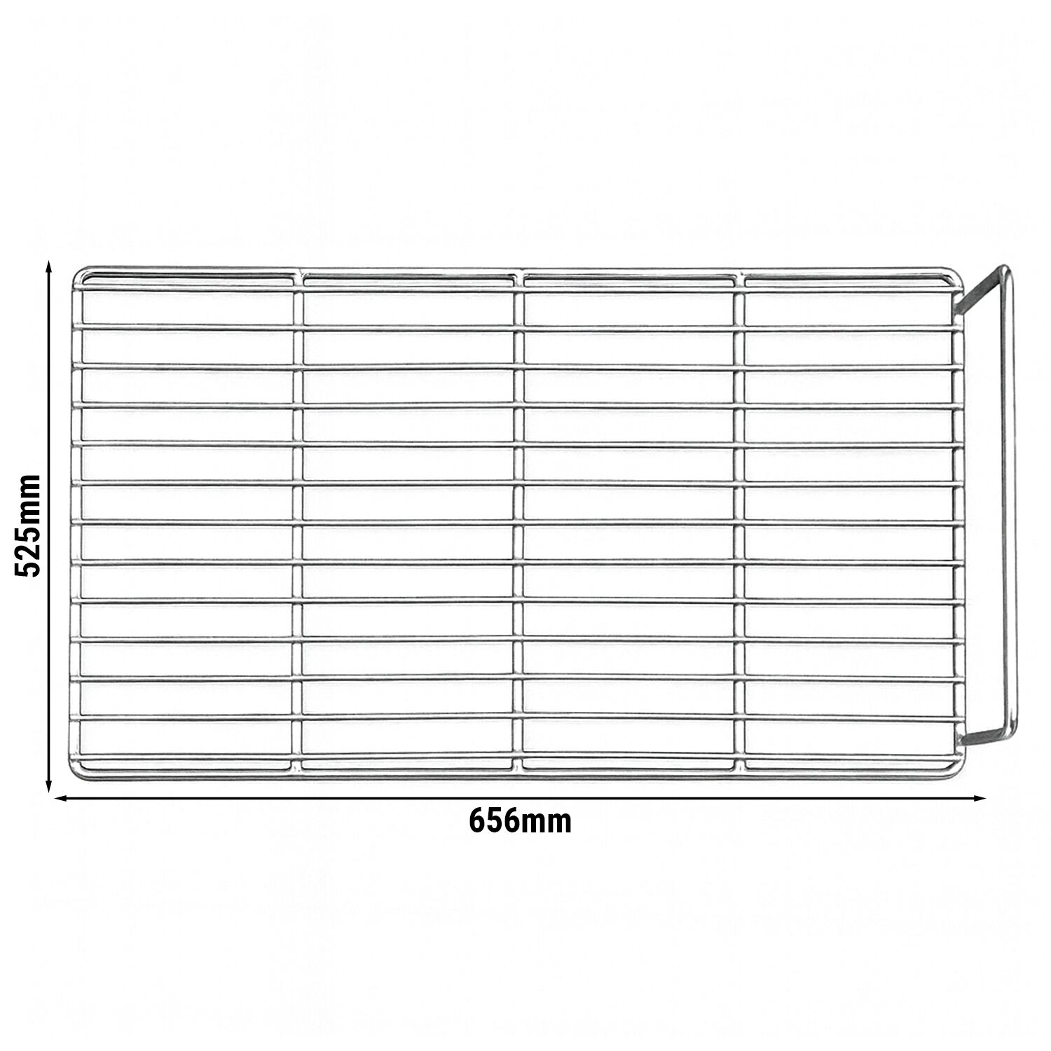 (2 st) Plastbelagt bärgaller - 654x525 mm - passar KSS600HN & TKSS600HN