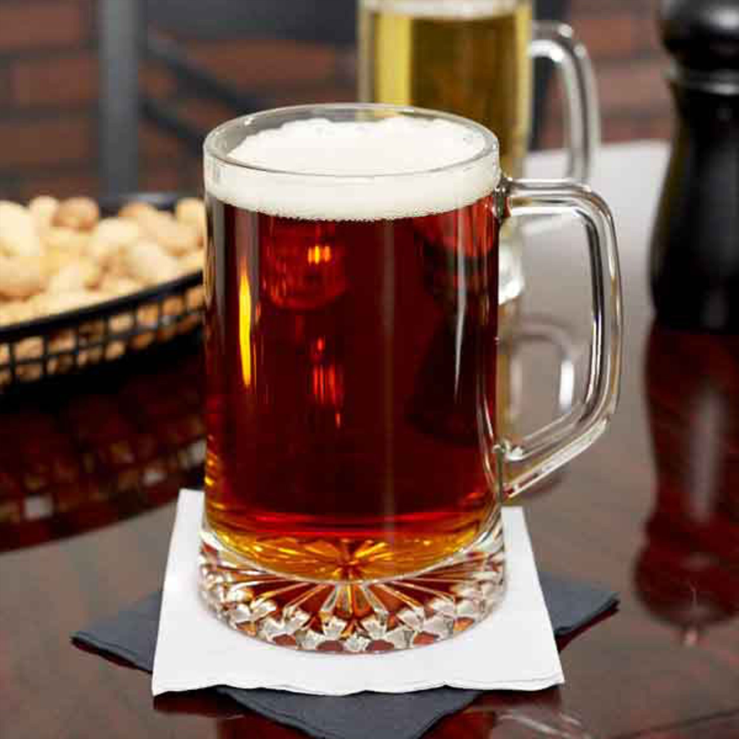 (6 pcs) Chope à bière - Beer Specials - 28,50 cl - Transparent