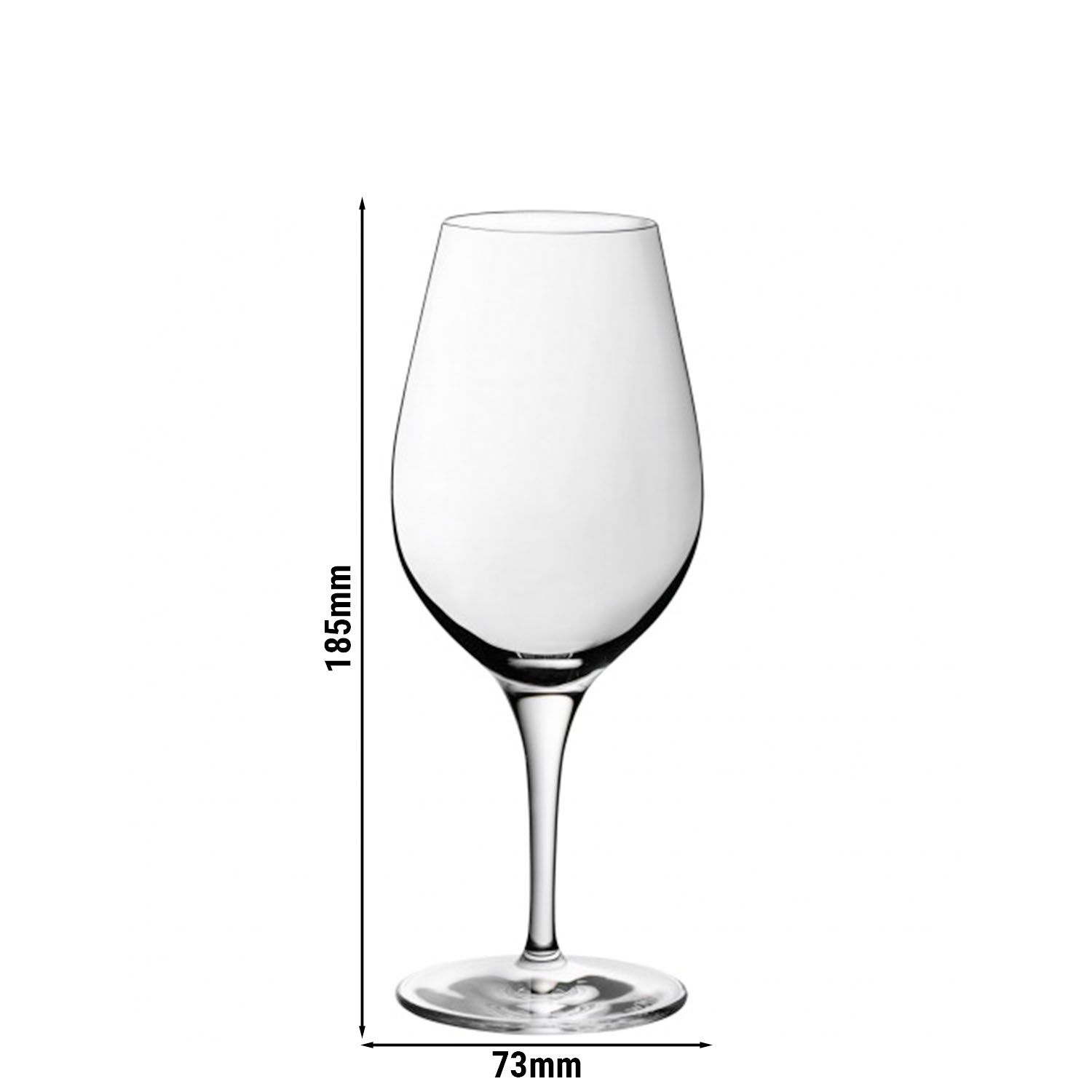 (6 Pièces) WMF | SMART - Verre de Dégustation / à Vin de Dessert 04 - 290 ml - avec Trait de Remplissage