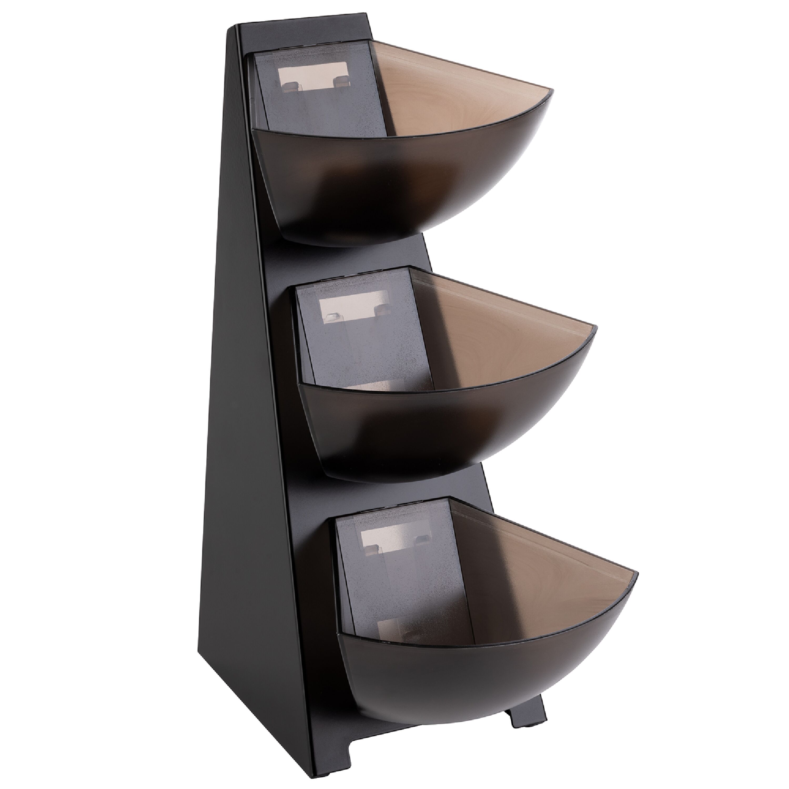 Support buffet - MULTI RACK - Acier inoxydable - Noir/Gris - Hauteur:410mm