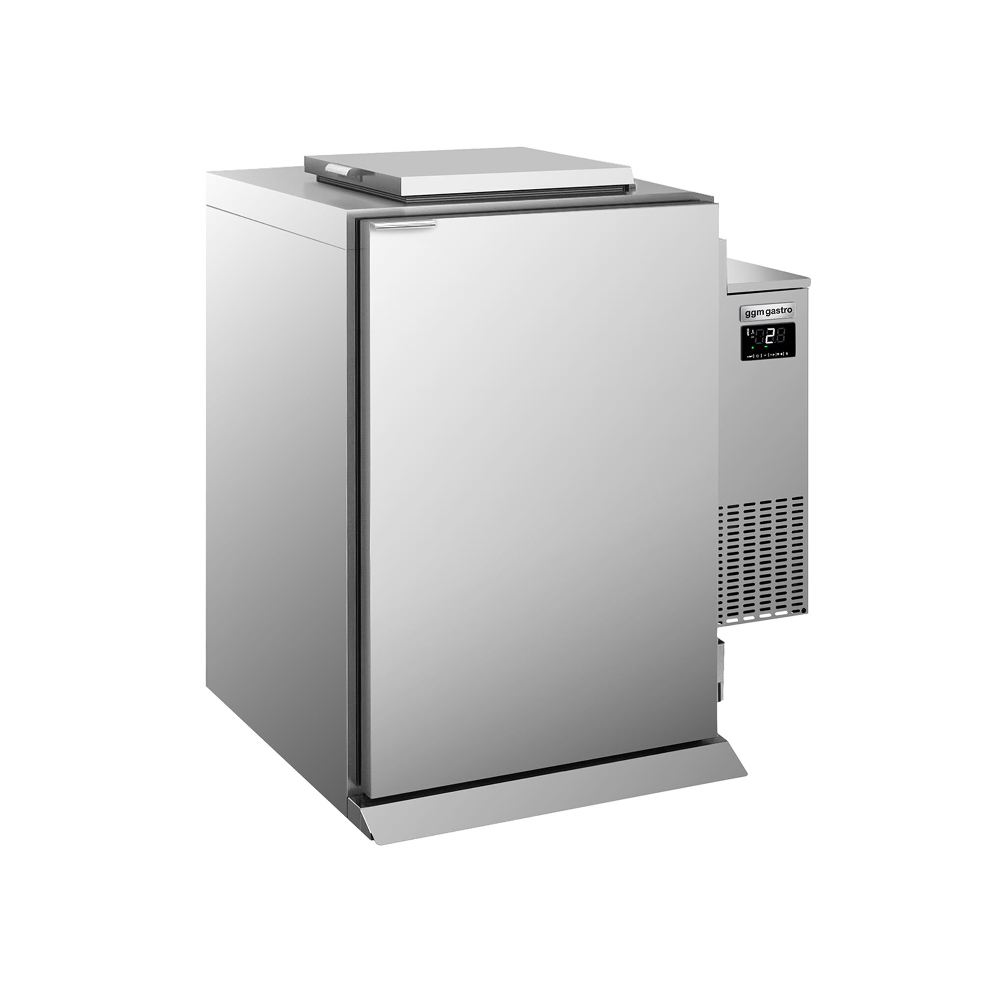 Refroidisseur de déchets humides – 1 × 120 litres – Groupe à droite