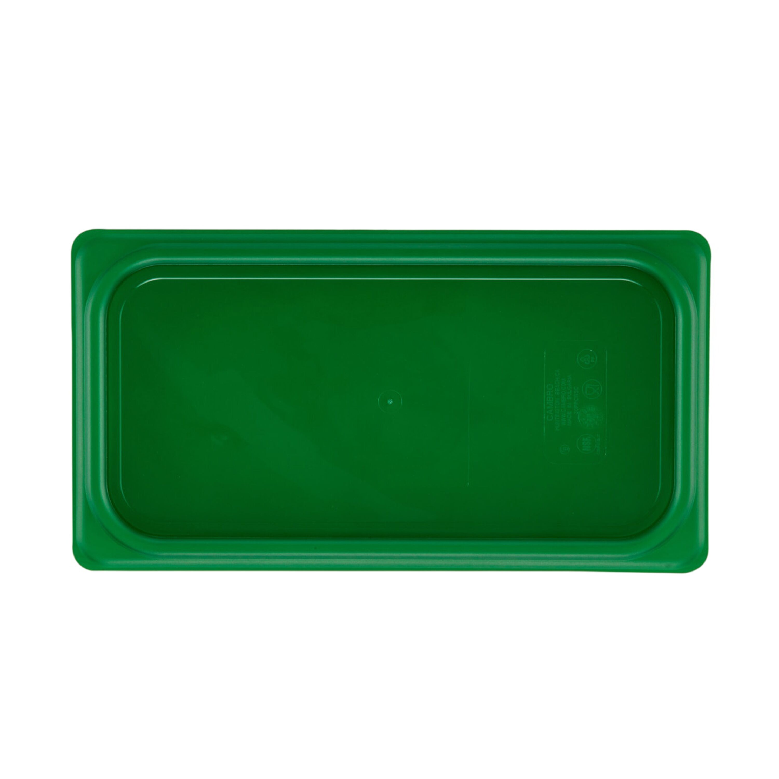 (6 Stück) CAMBRO | SafeTrak - Polypropylen-Deckel GN 1/3 - Grün