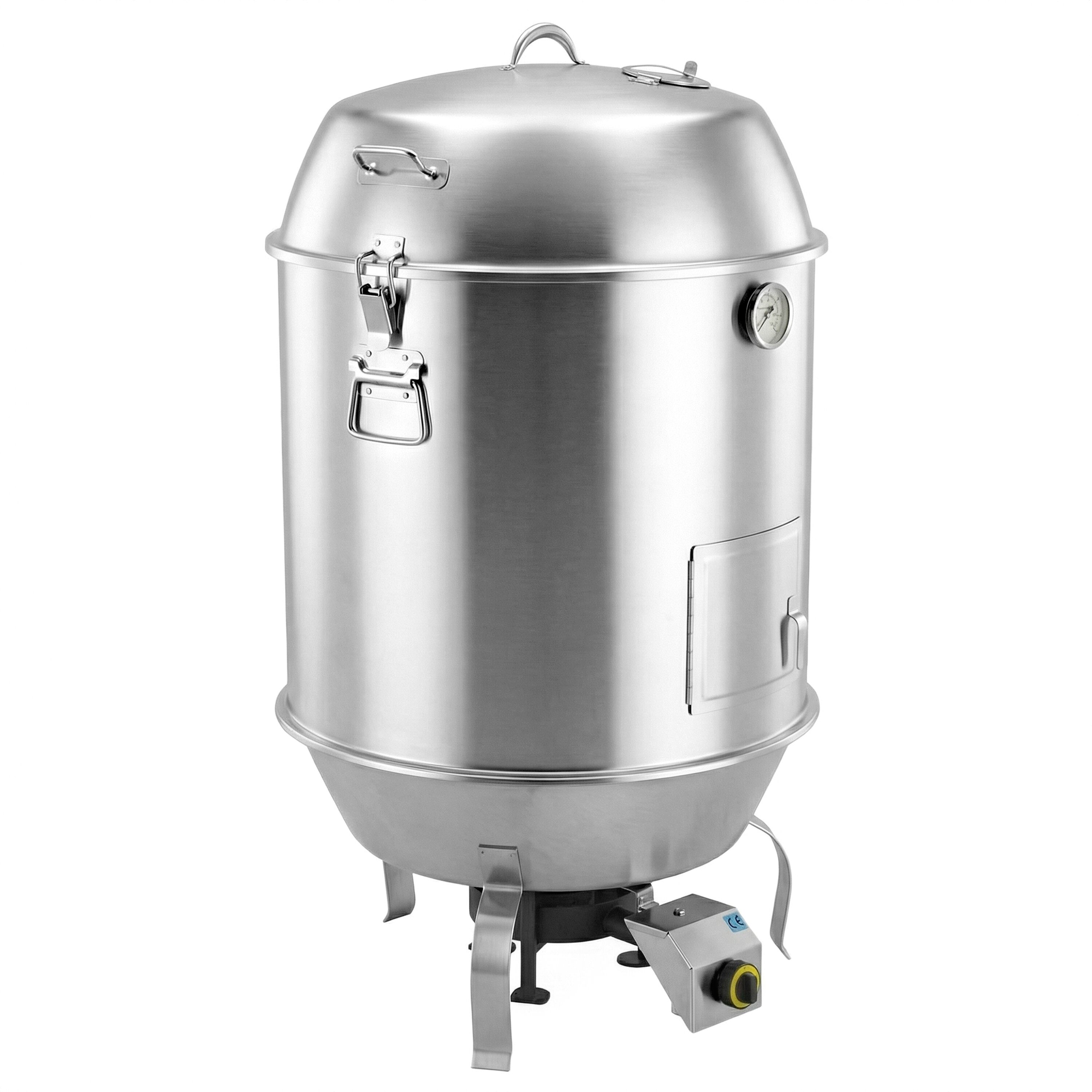Gaz Four à canards - commandes mécaniques - 10kW - acier inoxydable - jusqu’à 15 canards de 1,5kg
