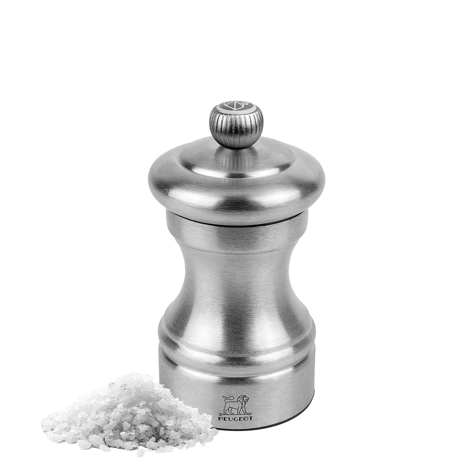 (6 pièces) PEUGEOT | BISTRO CHEF – Moulin à sel – inox – Hauteur : 100 mm
