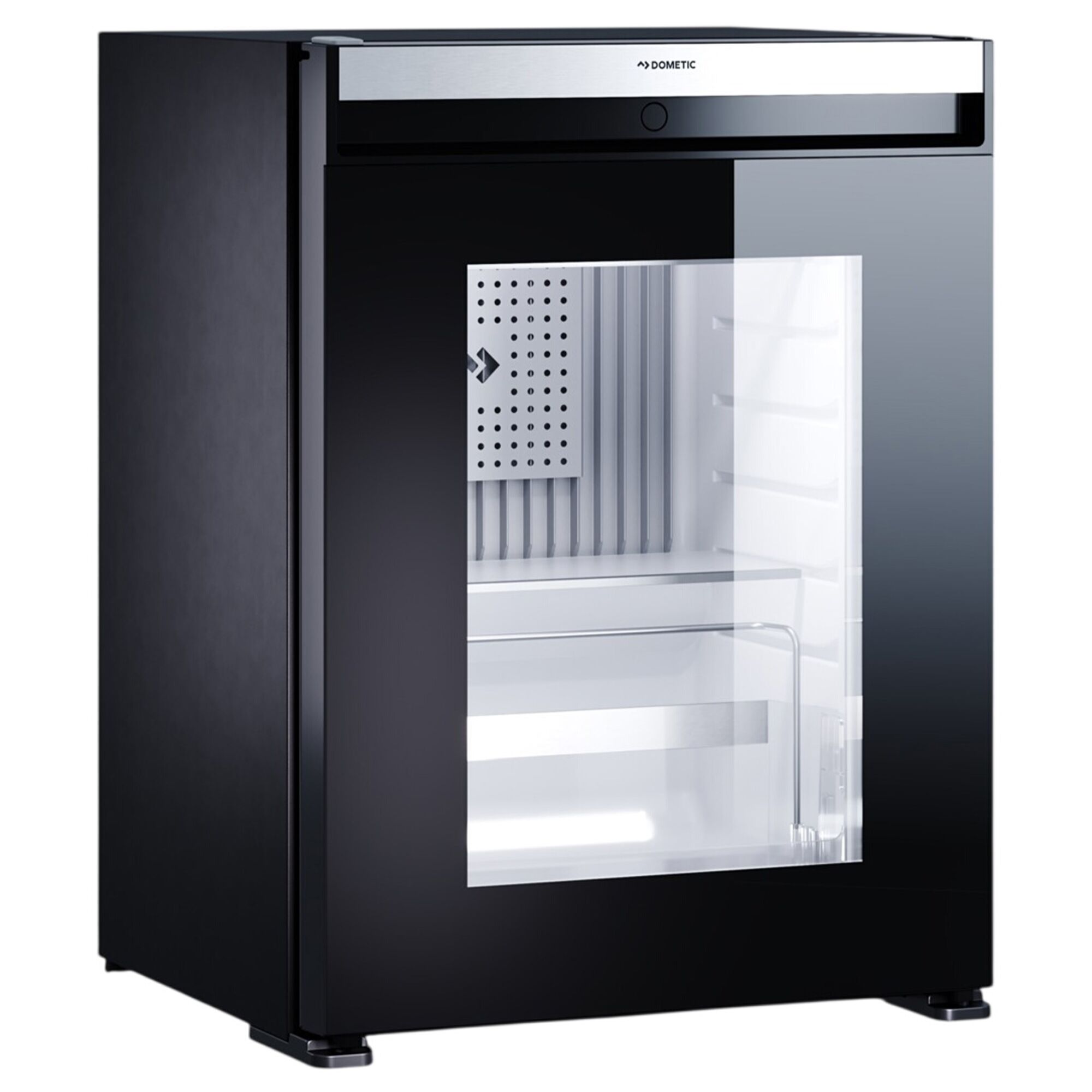 DOMETIC | Minibar-kylskåp – EVOLUTION A40G – 405 mm – 40 liter – med 1 glasdörr och dörrhängsel till vänster