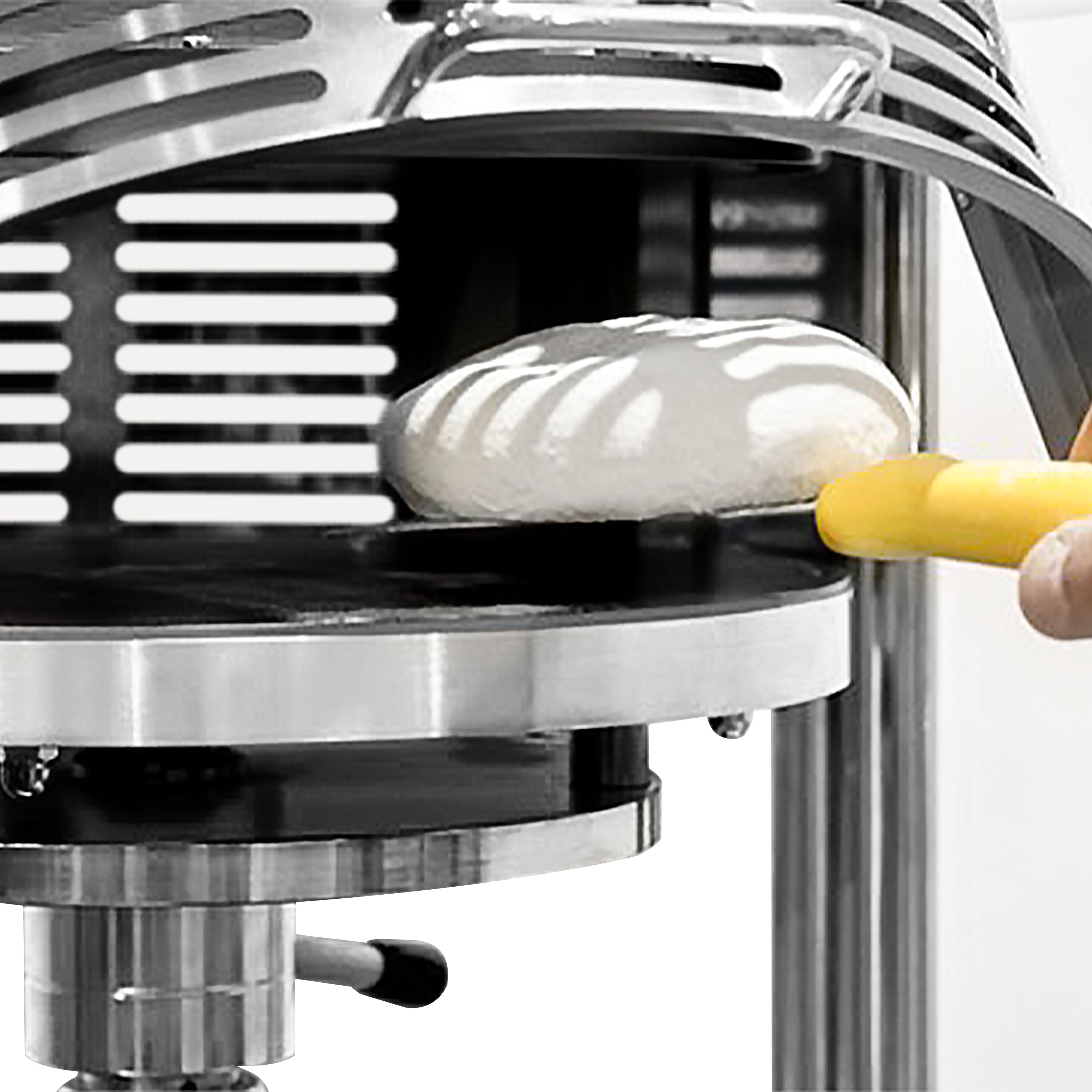 Presse à pizza - pour fonds de pizza Ø 330 mm - quantité de pâte max. 130 - 250 g
