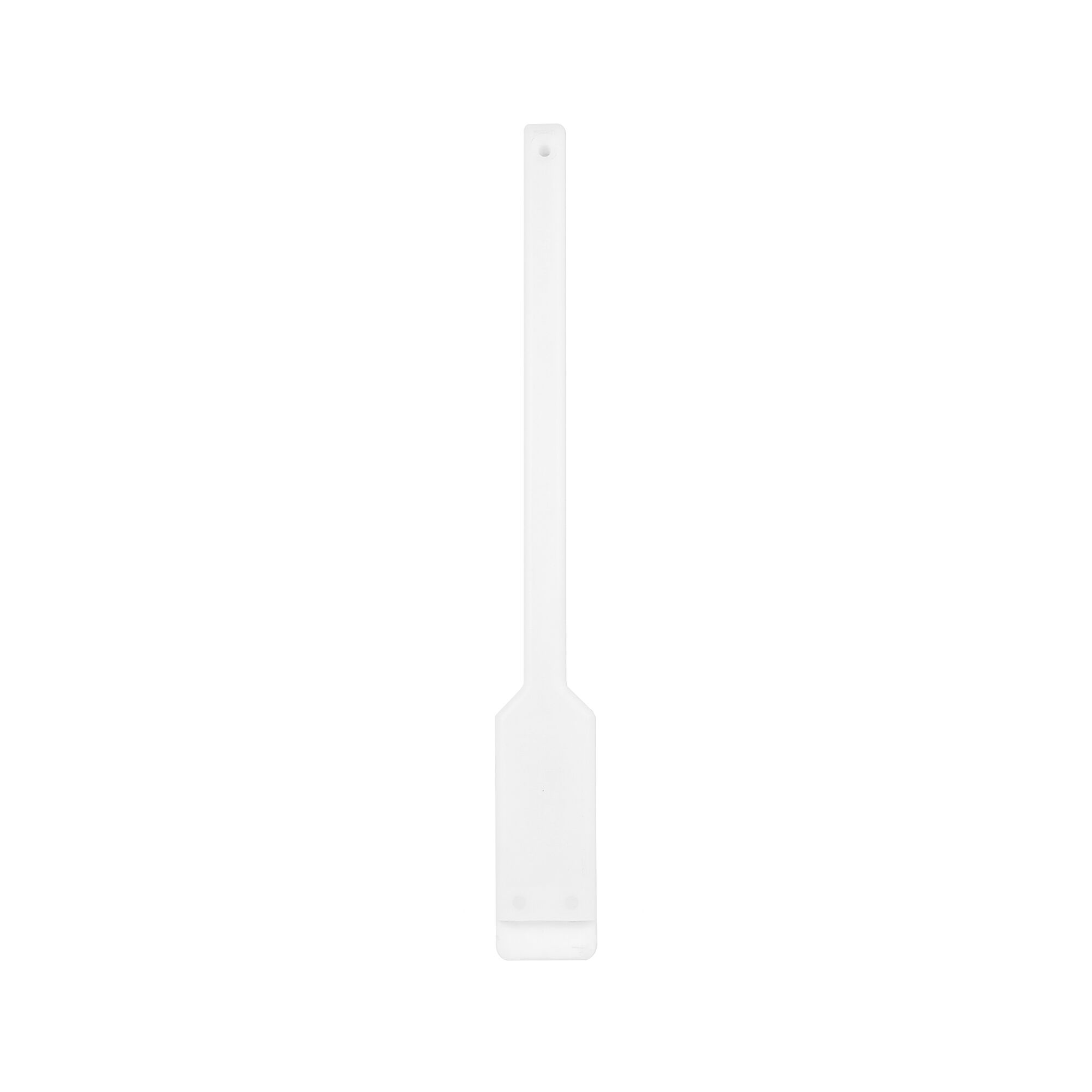 Spatula - PE - 40x90mm - Length: 750mm - White