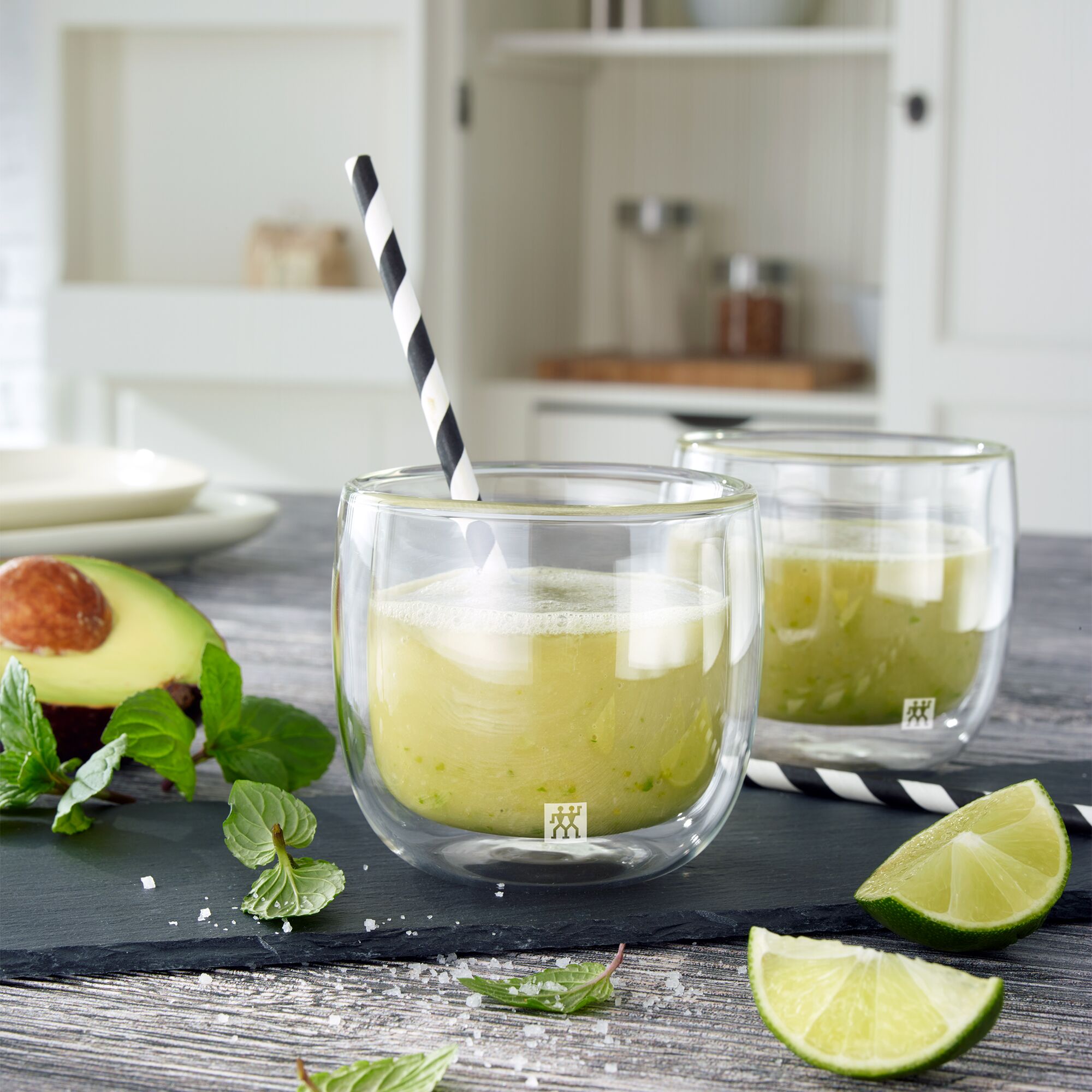 (2) ZWILLING | Sorrento Tea Glasses – 240 ml - double‑walled borosilicate - handmade