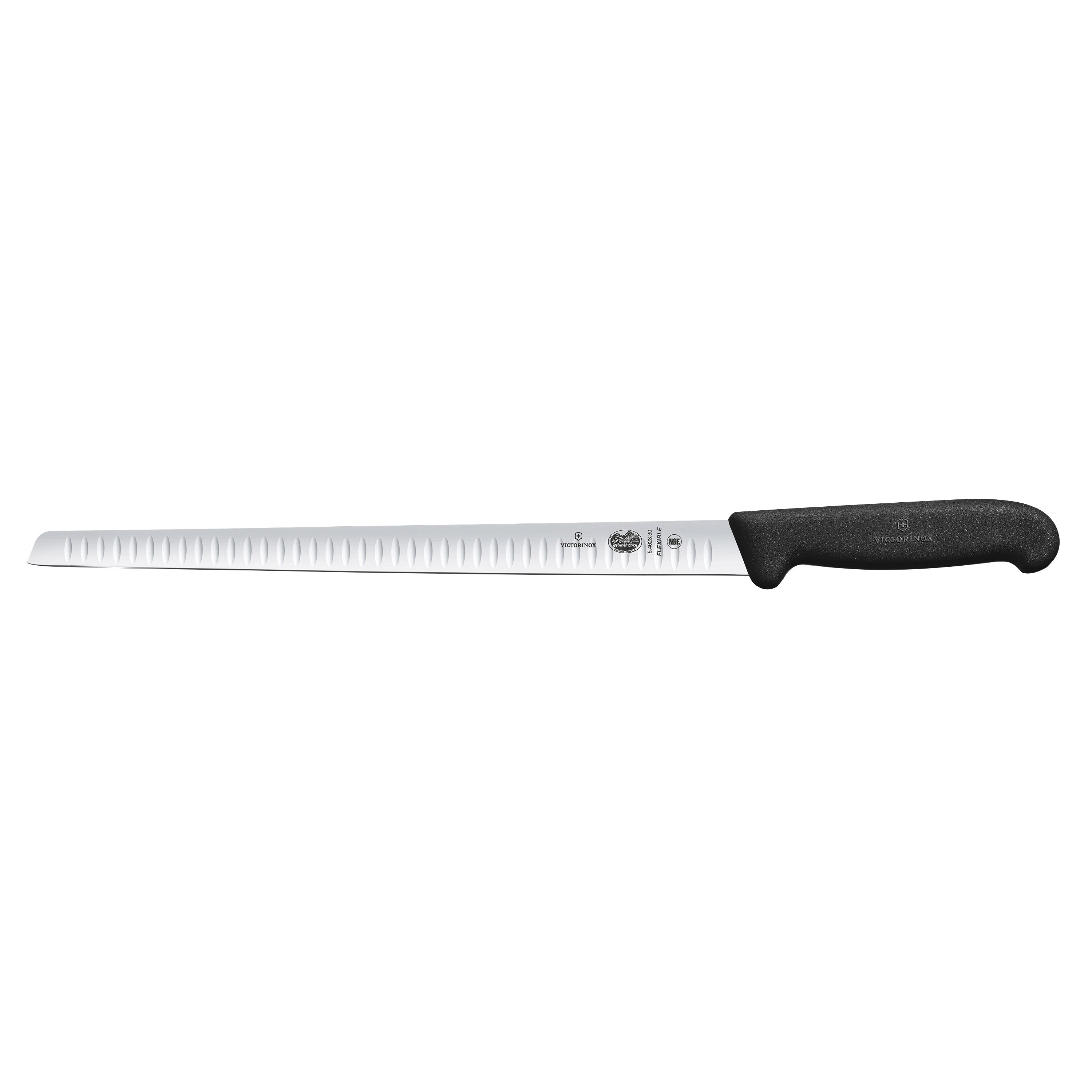 VICTORINOX | FIBROX - Couteau à saumon avec alvéoles - Lame: 300 mm