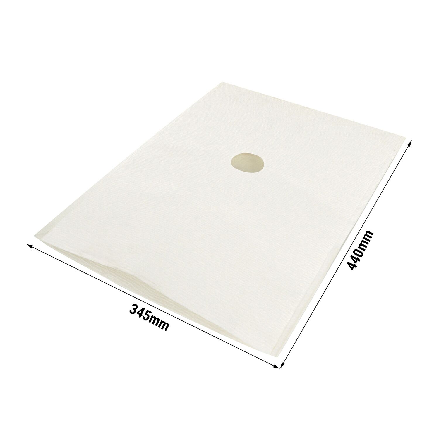 (25 pièces) Papier filtre à huile – 440 × 345 mm – compatible avec OFM2