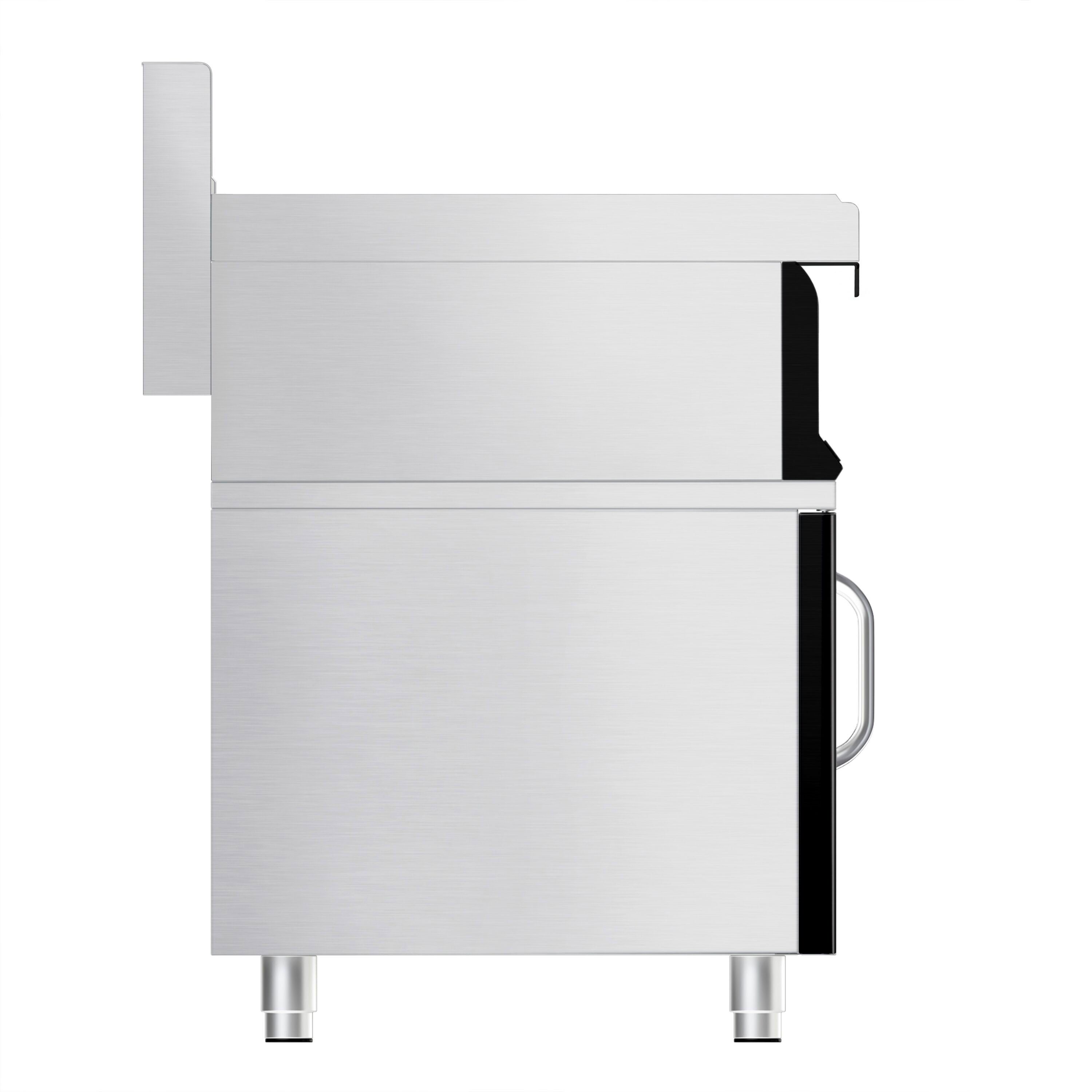 Neutral Element & Substructure Commercial Neutral Element - with Drawer - with Substructure Mario 700 - 400x700x1000mm - Stainless Steel AISI 304 - 1 door - Series Mario 700