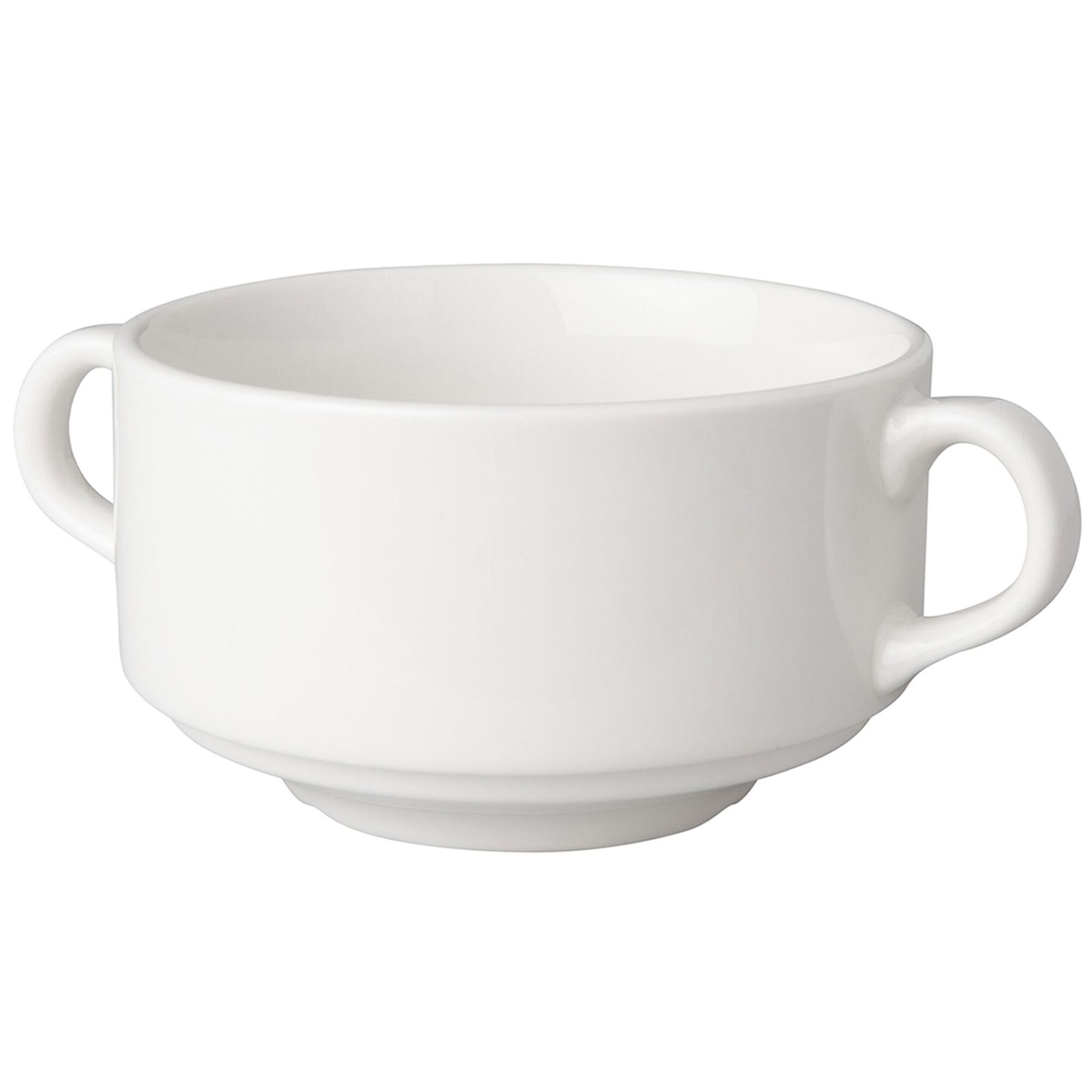 (6 pcs) BUDGETLINE - Tasse à bouillon - Ø 105mm - 30 cl - Blanc