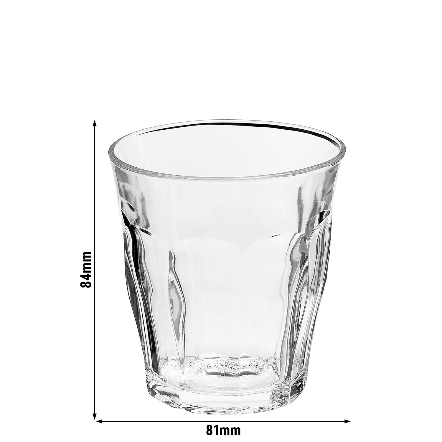 (6 pcs) Duralex Gobelet - PICARDIE - 22 cl - Transparent