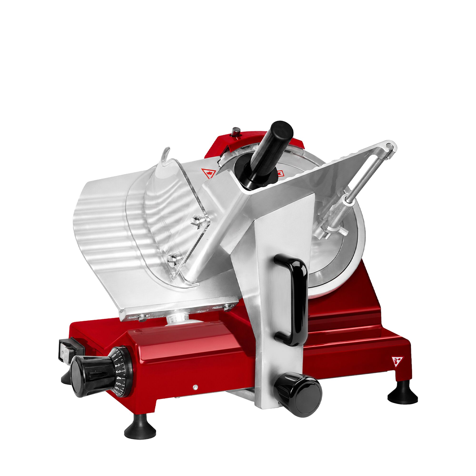 Krajalnica - 150W - Noże: Ø 250mm - Kolor Czerwony