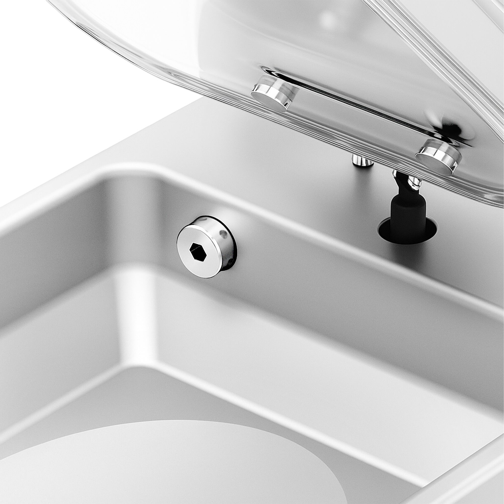 HENKELMAN | Jumbo 35 – Machine sous vide à cloche – 16 m³/h – 600 watts – numérique