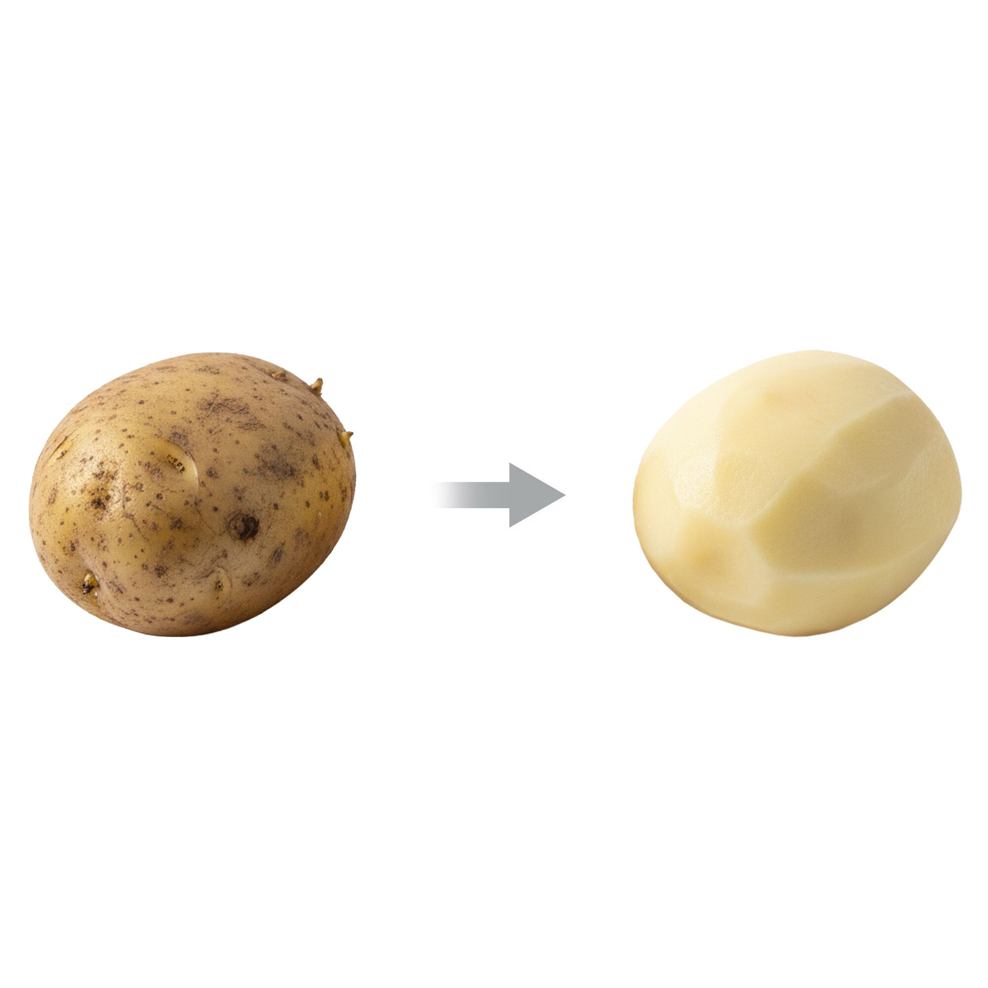 Éplucheuse à pommes de terre professionnelle - 225kg/h - 950W - 230V