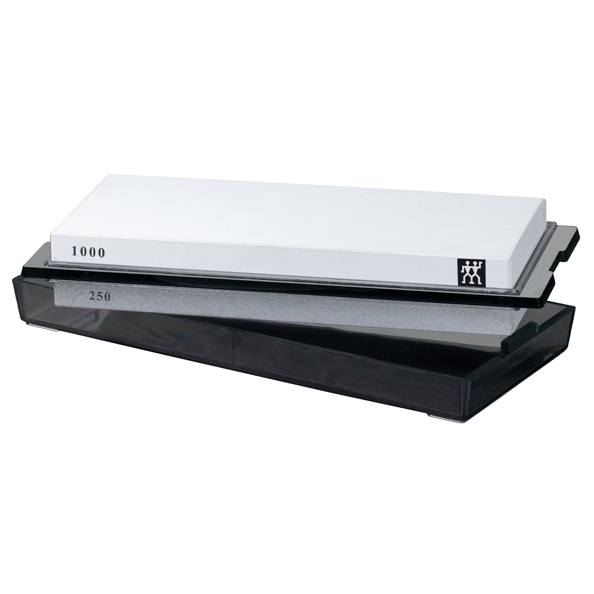 ZWILLING | Whetstone Knife Sharpening Stone – Double-Sided - Grit 250/1000 - Pure White