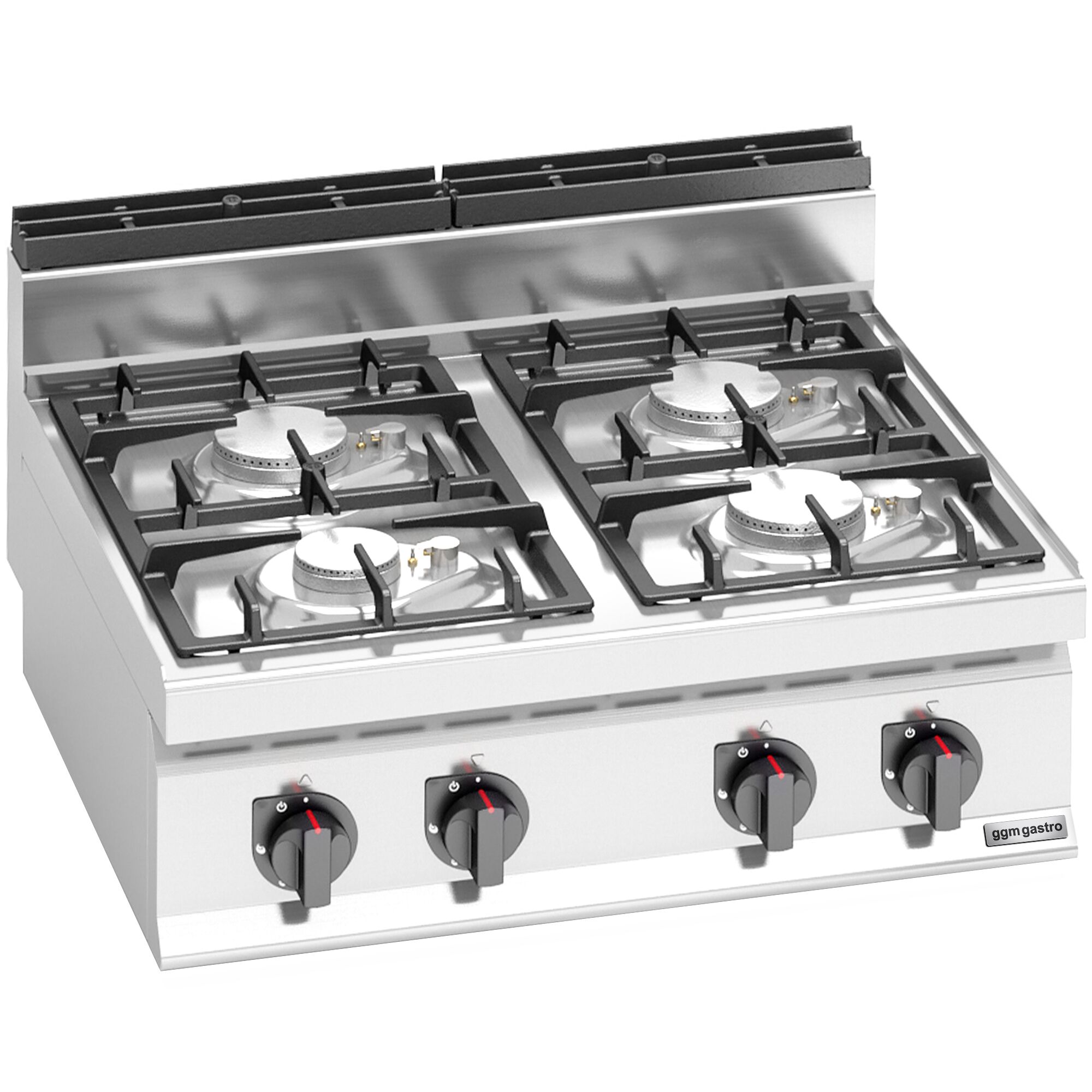 Fourneau à gaz – 21,5 kW – 4 brûleurs