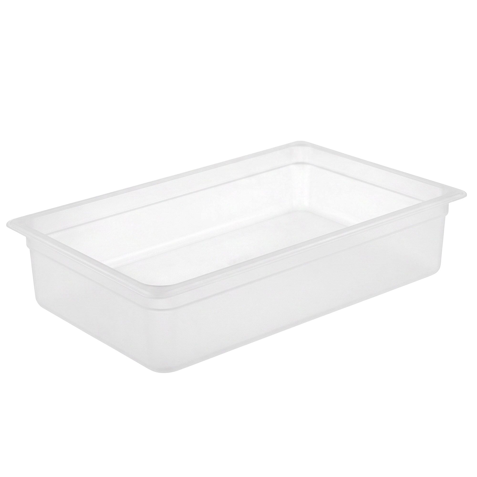(6 pcs) Polycarbonate Container GN 1/1-Clear-19.5L-Depth: 150mm