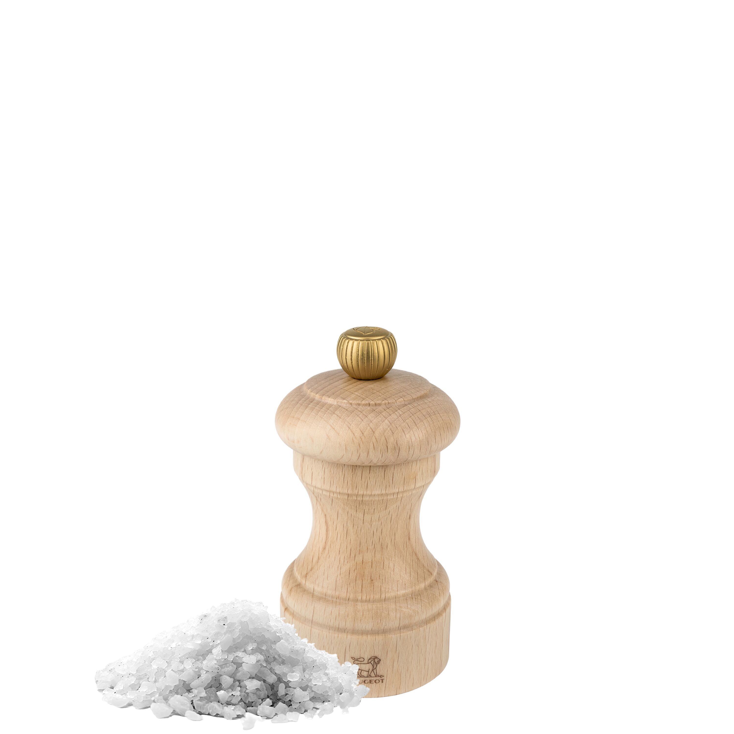 (6 pièces) PEUGEOT | BISTRO - Moulin à sel - Bois - Chocolat - Hauteur : 100 mm