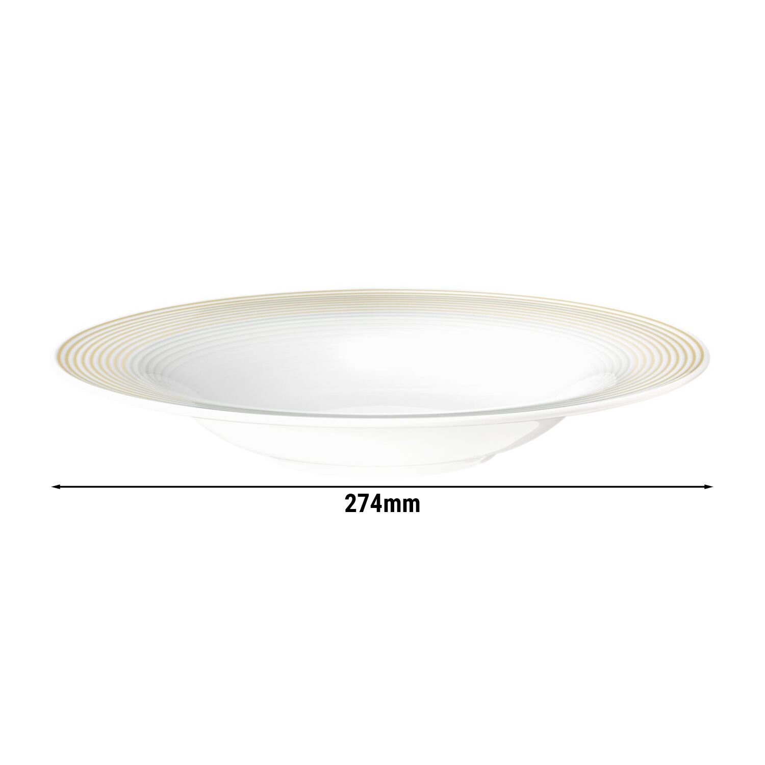 (2 pièces) SELTMANN WEIDEN | Assiette à pâtes - creuse - Ø 270 mm - Beige sable