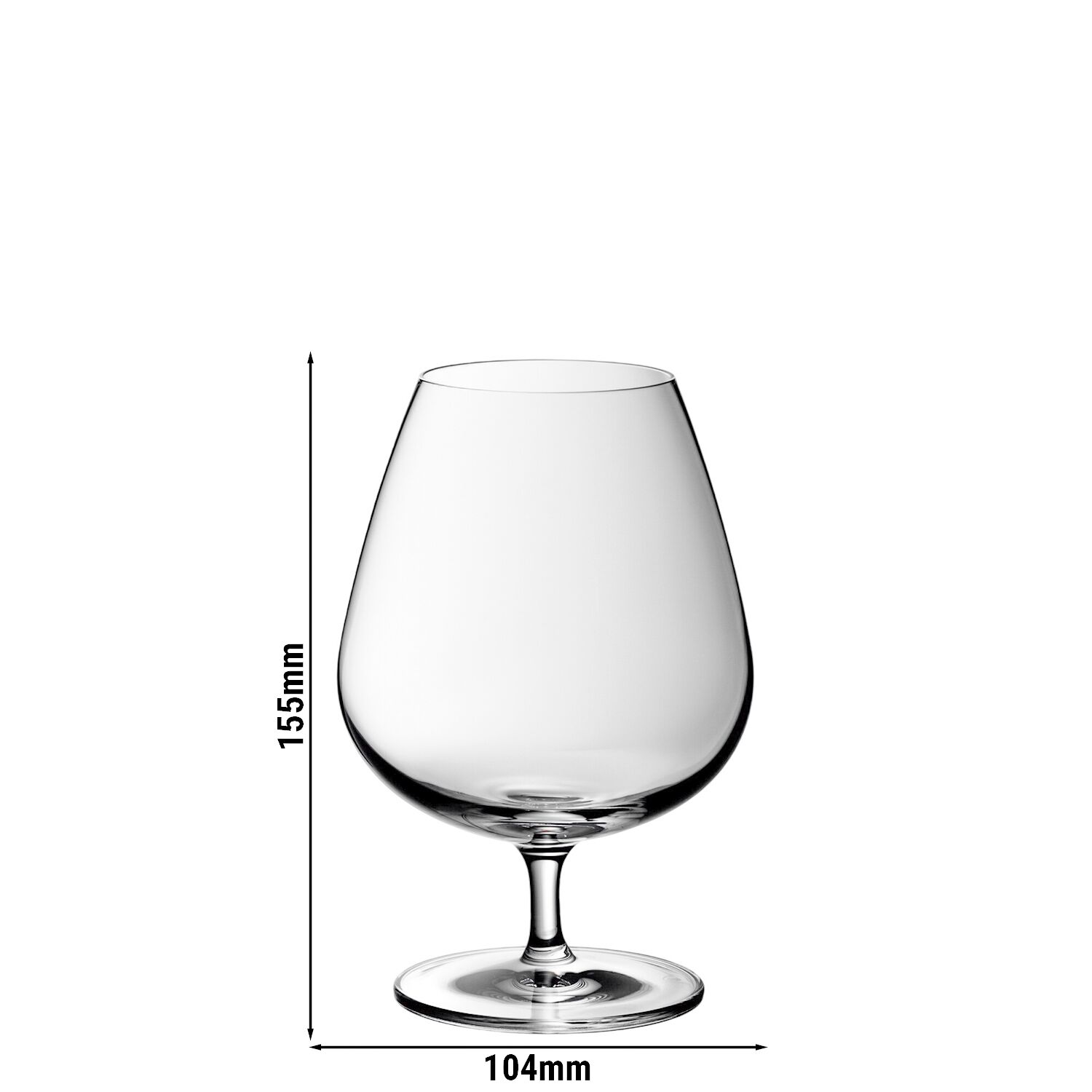 (6 pièces) WMF | ROYAL – Verre à cognac 18 – 610 ml – non jaugé
