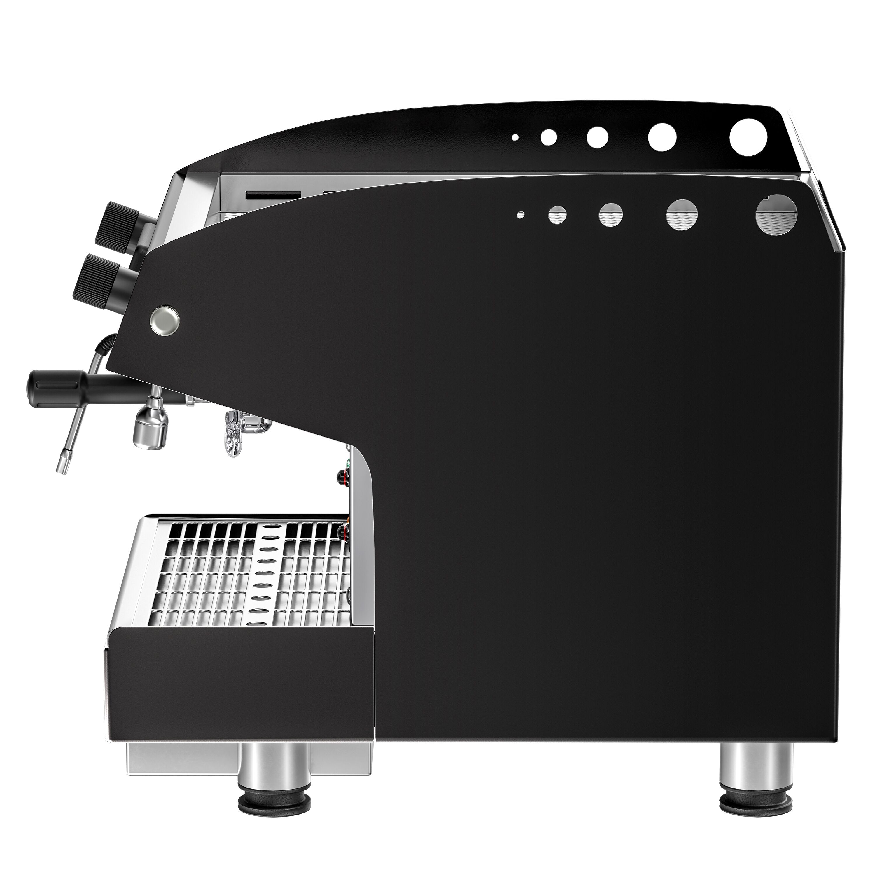 Machine à café porte-filtre – 1 groupe – avec système de préinfusion inclus