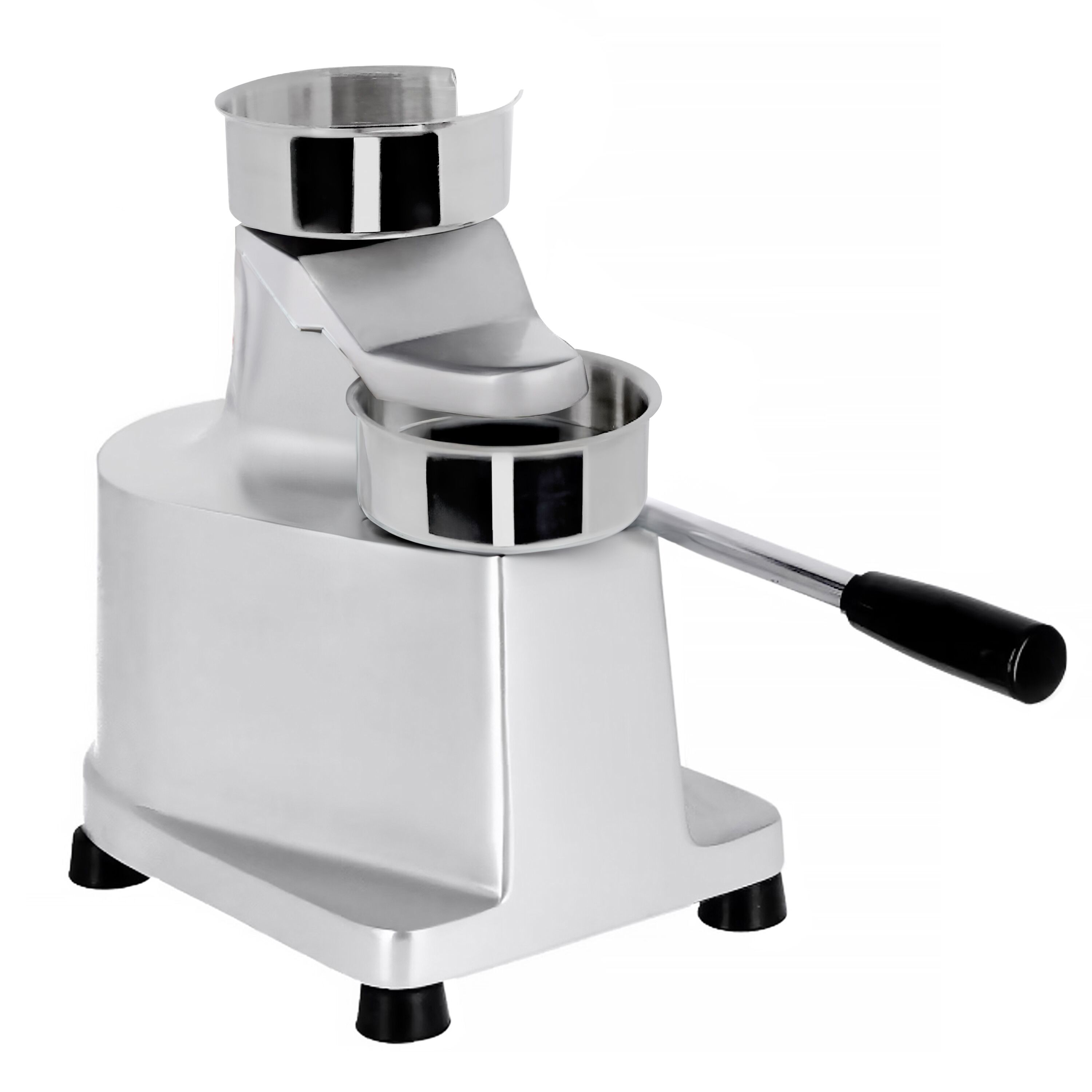 Machine à hamburgers manuelle - incl. moules à steak haché Ø 10 + 15 cm