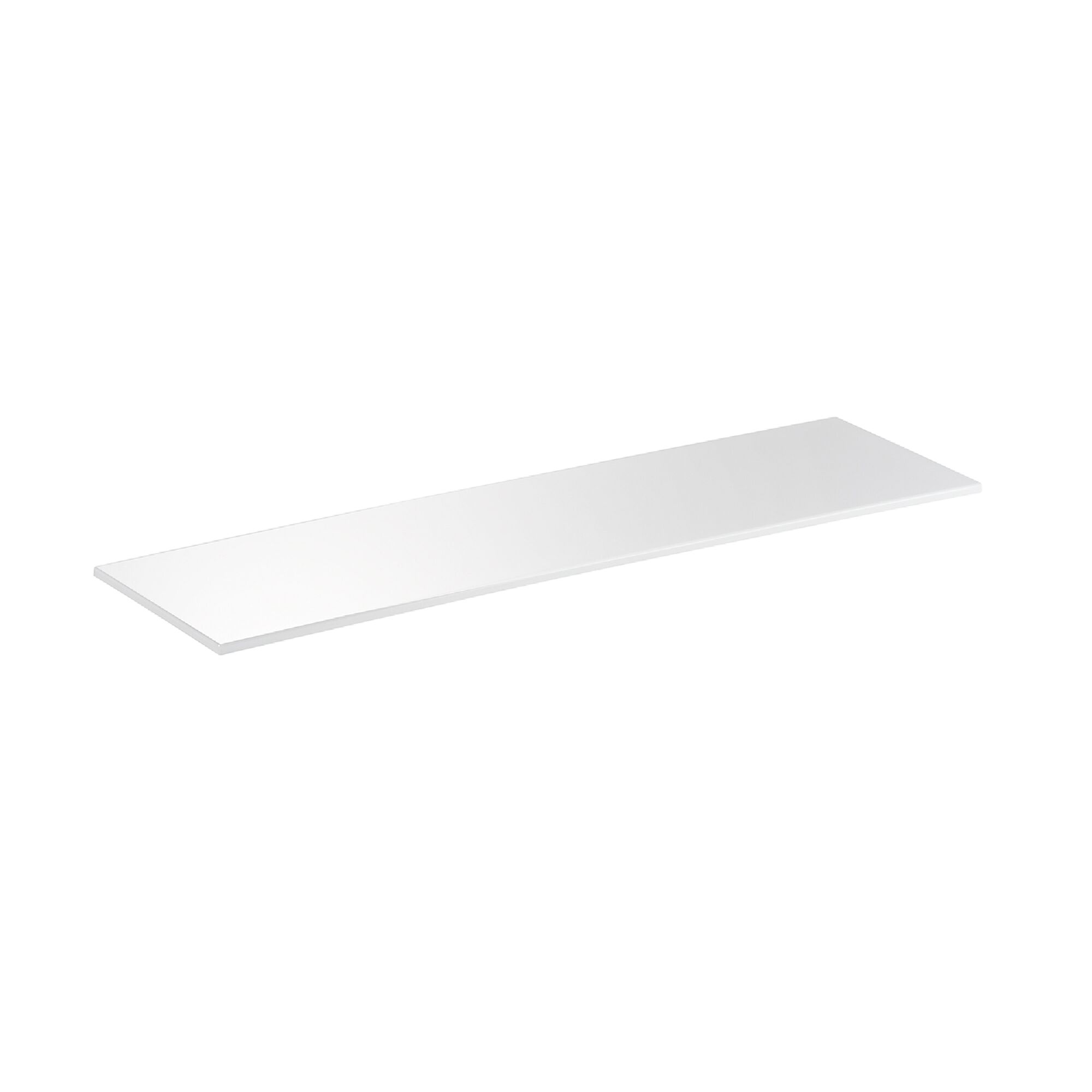 (6 pièces) Plateau GN 2/4 – ZERO – Mélamine – Hauteur : 15 mm – Blanc