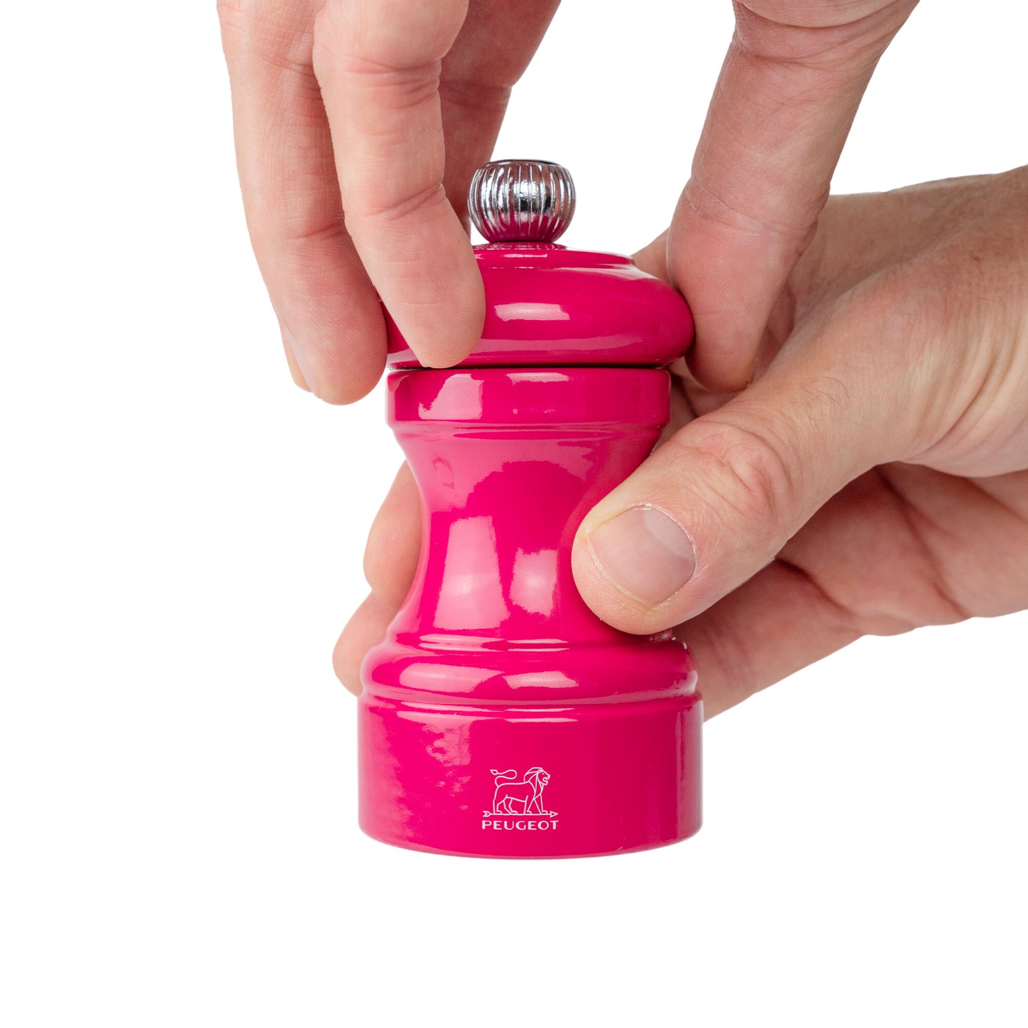 (6 pièces) PEUGEOT | BISTRORAMA – Moulin à sel – Bois – Rose bonbon – Hauteur : 100 mm
