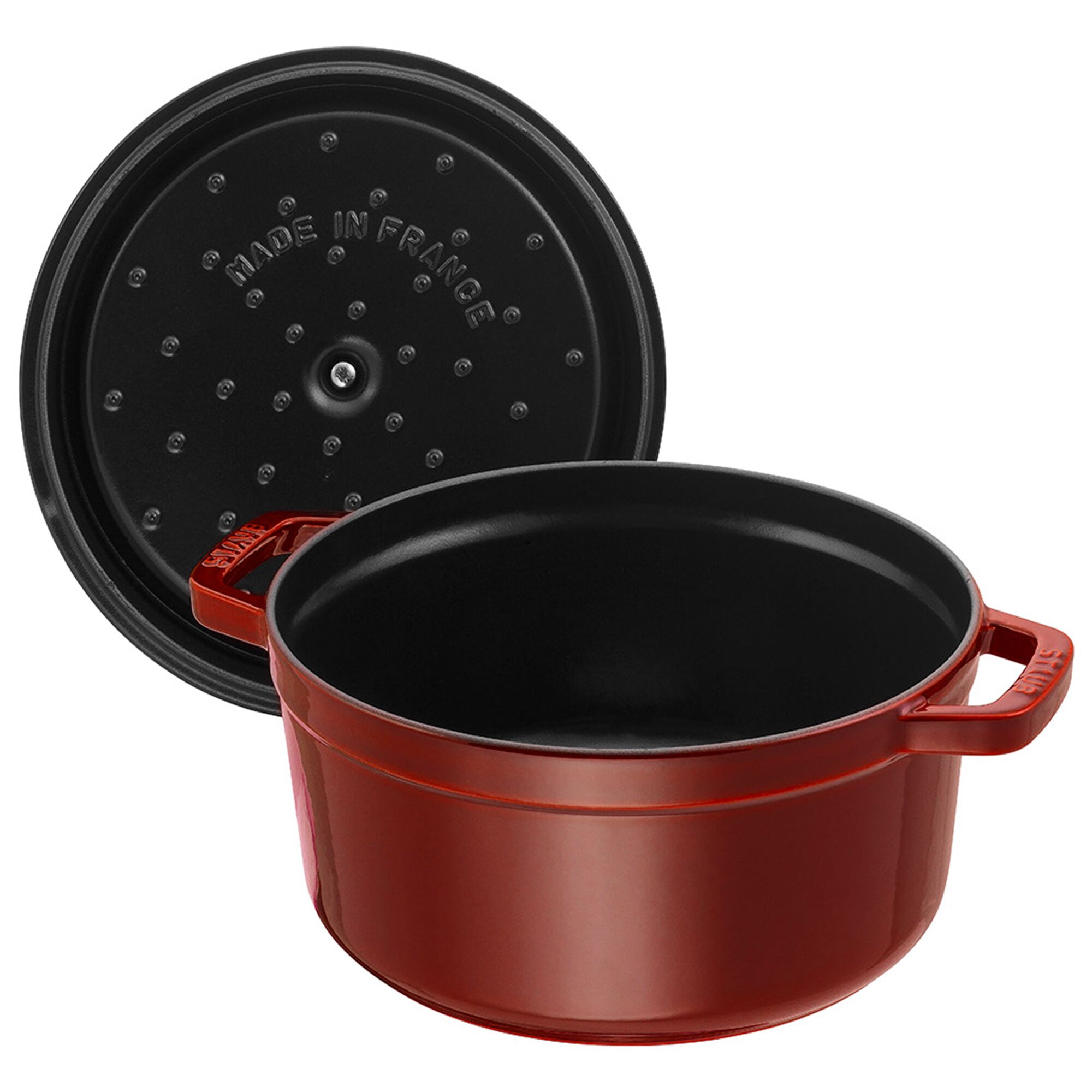 STAUB | LA COCOTTE - Cocotte - Ø 260mm - Gjutjärn - Grenadine röd