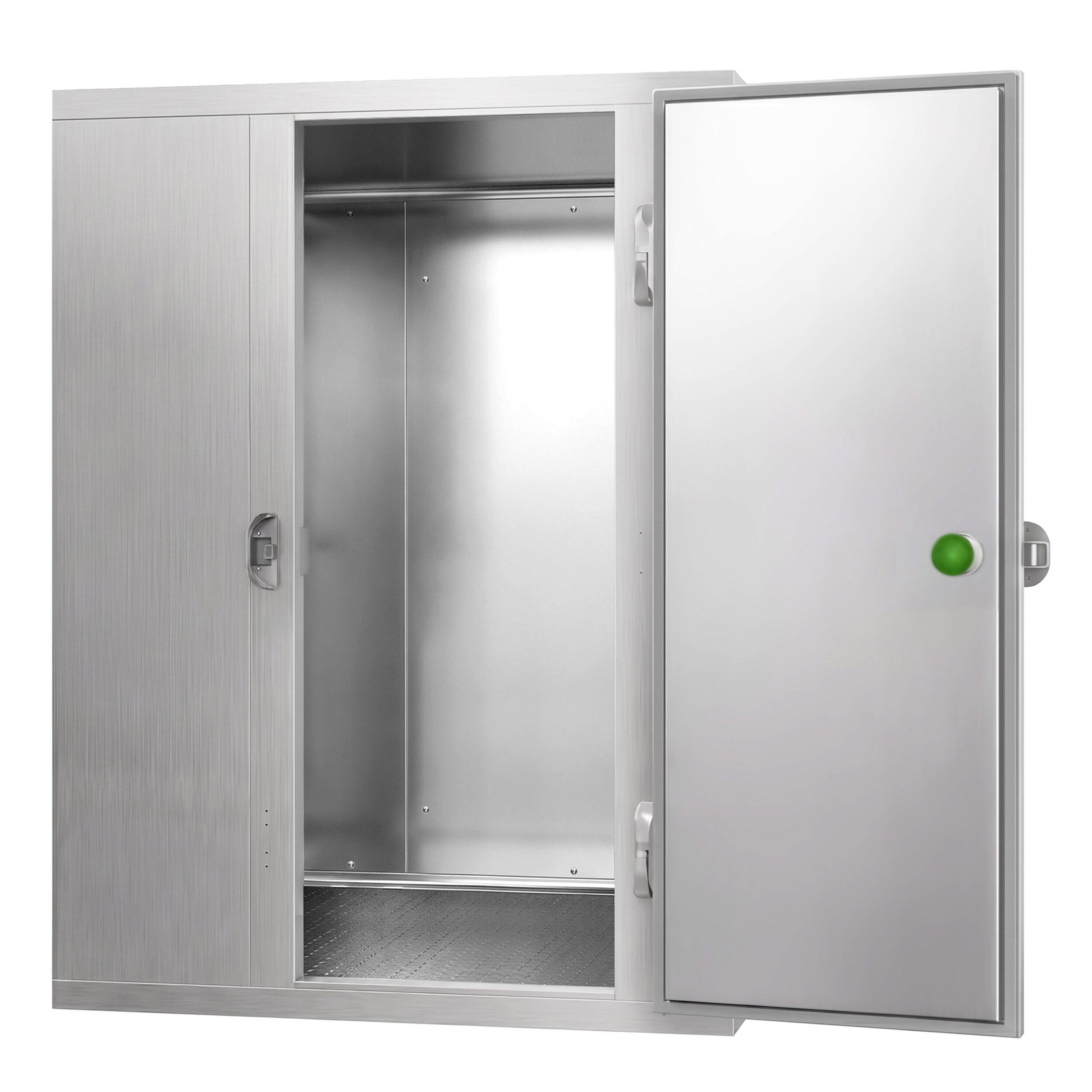 Edelstahl Kühlzelle - 1500x1500mm - 3,5m³