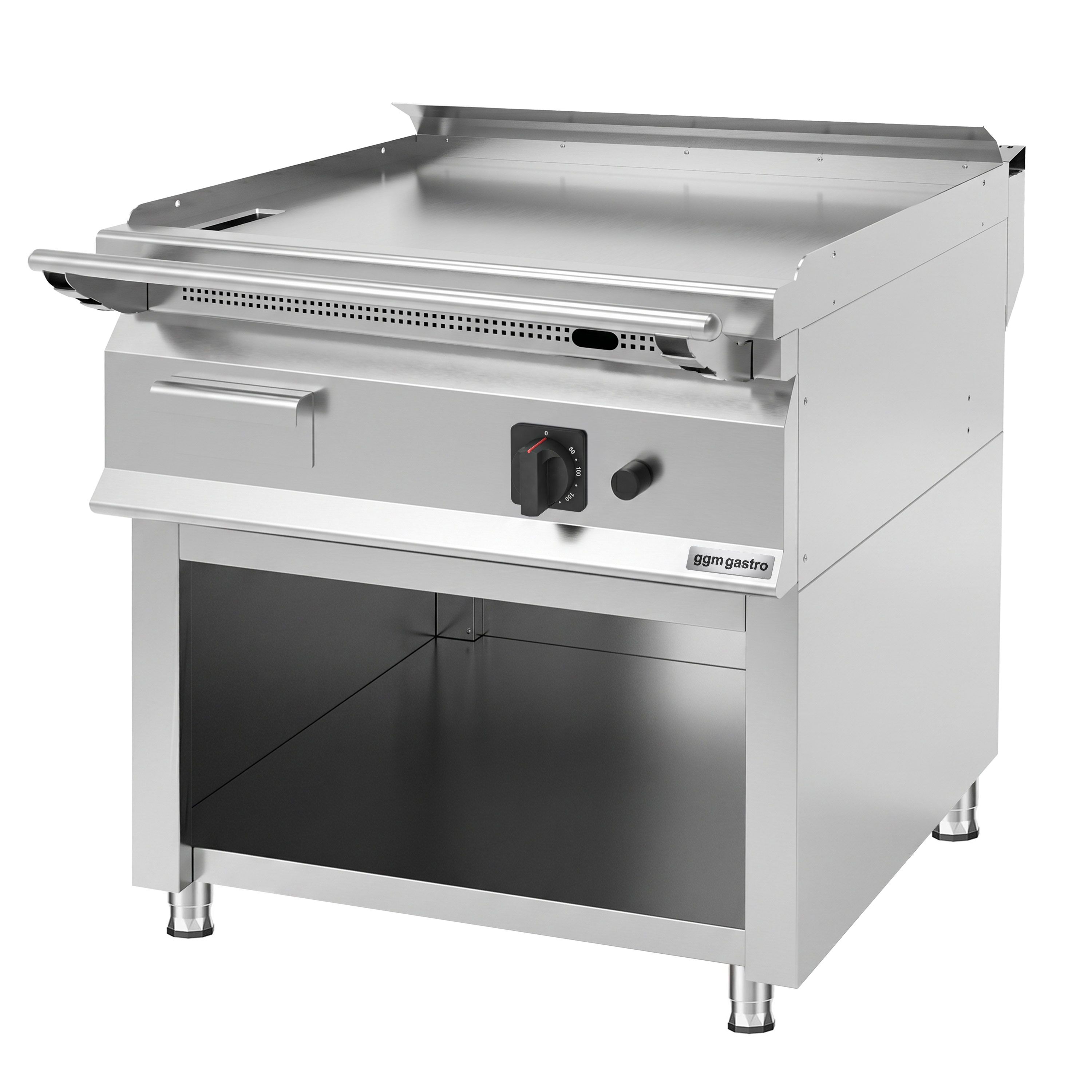 Plaque de cuisson Teppanyaki à gaz - 16 kW - support inclus